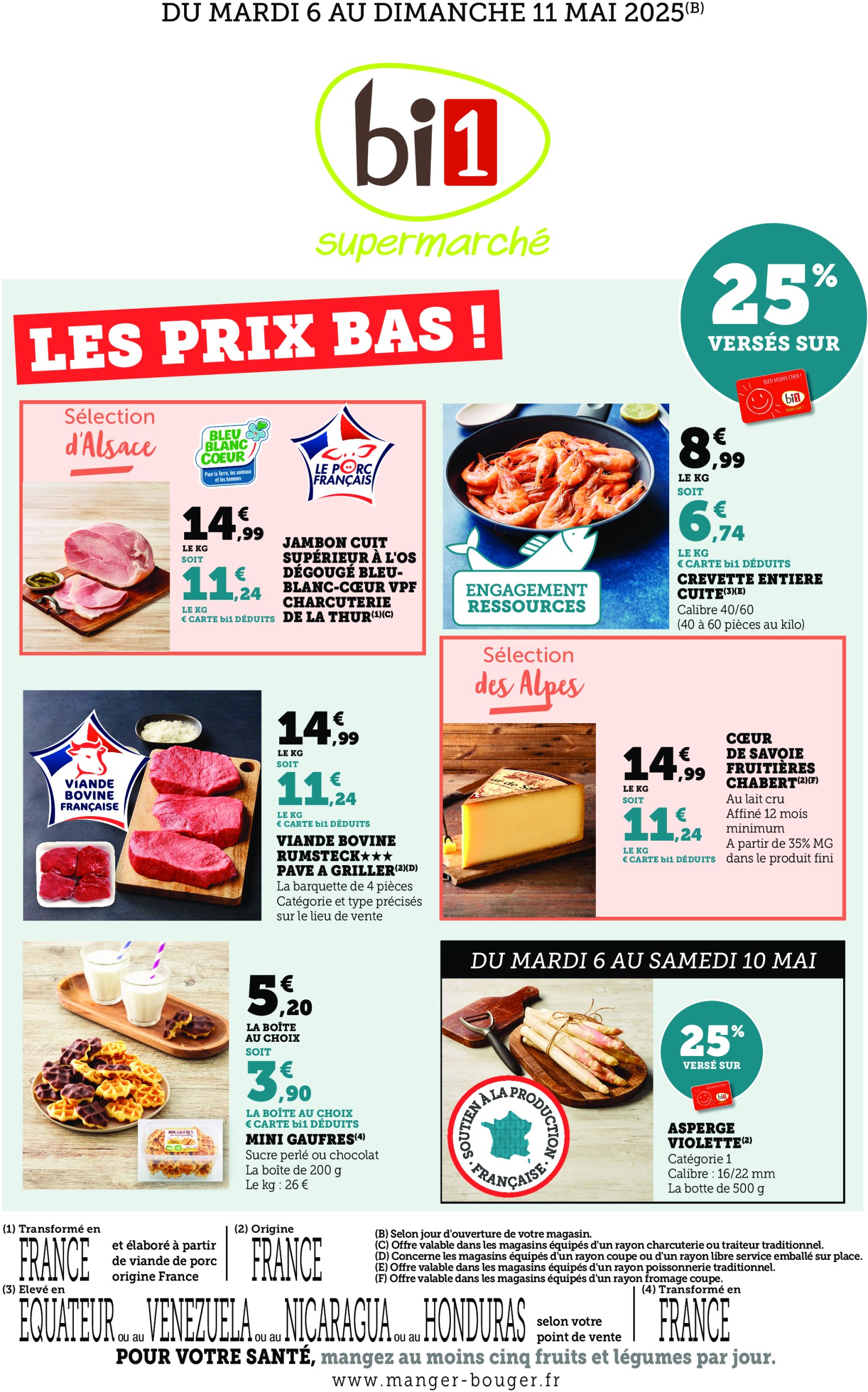 bi1 - Catalogue Bi1 - Les Prix Bas valable dès 06/05 - 11/05