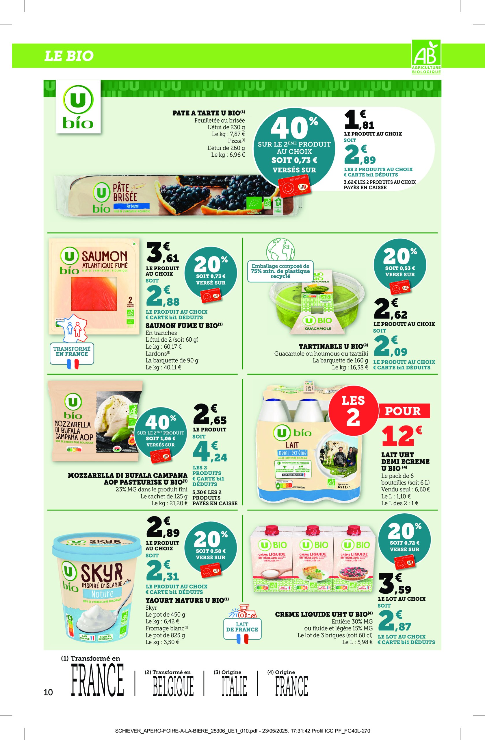 bi1 - Catalogue Bi1 valable du 17/06 au 29/06 - page: 10