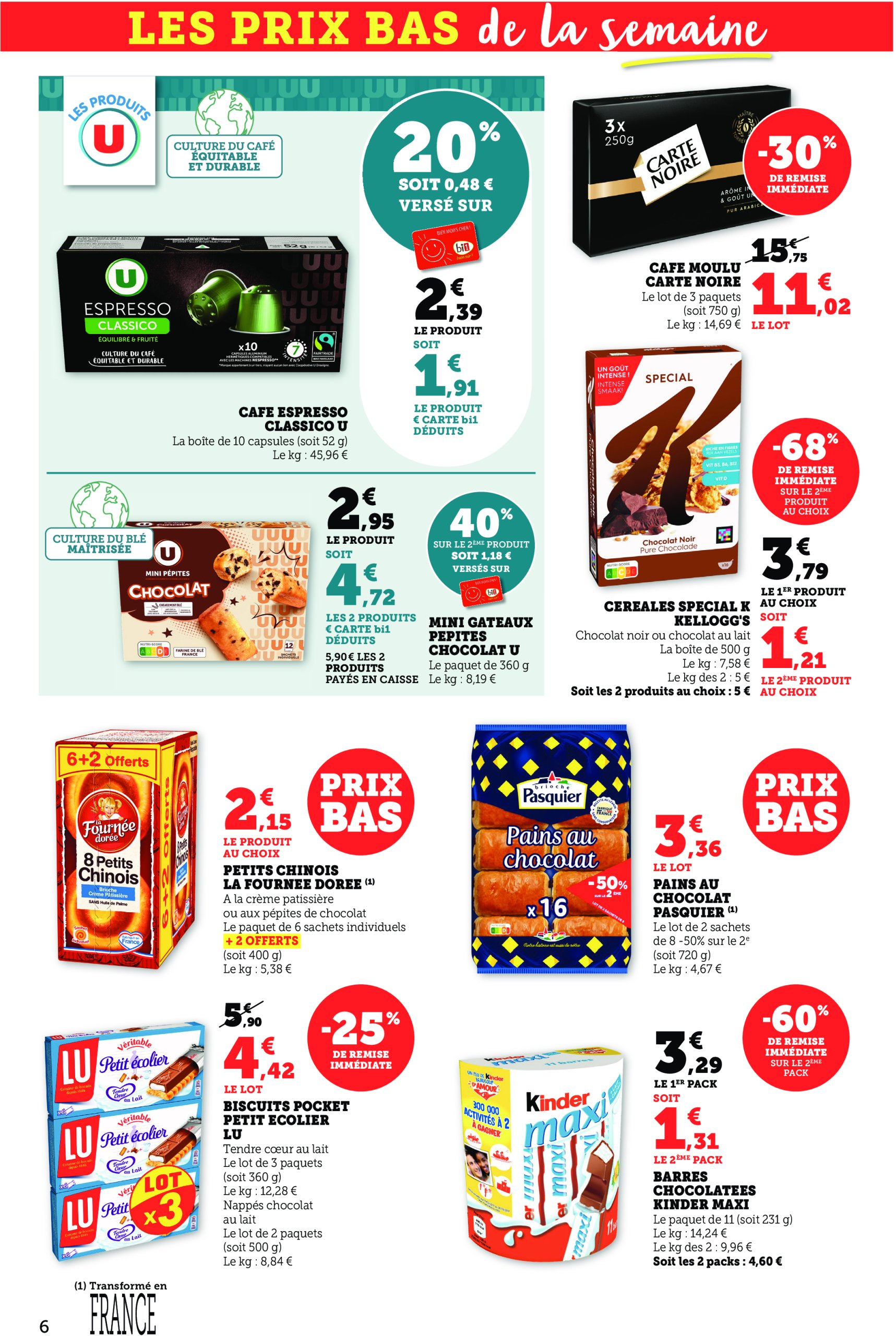 bi1 - Catalogue Bi1 valable du 24/06 au 06/07 - page: 6