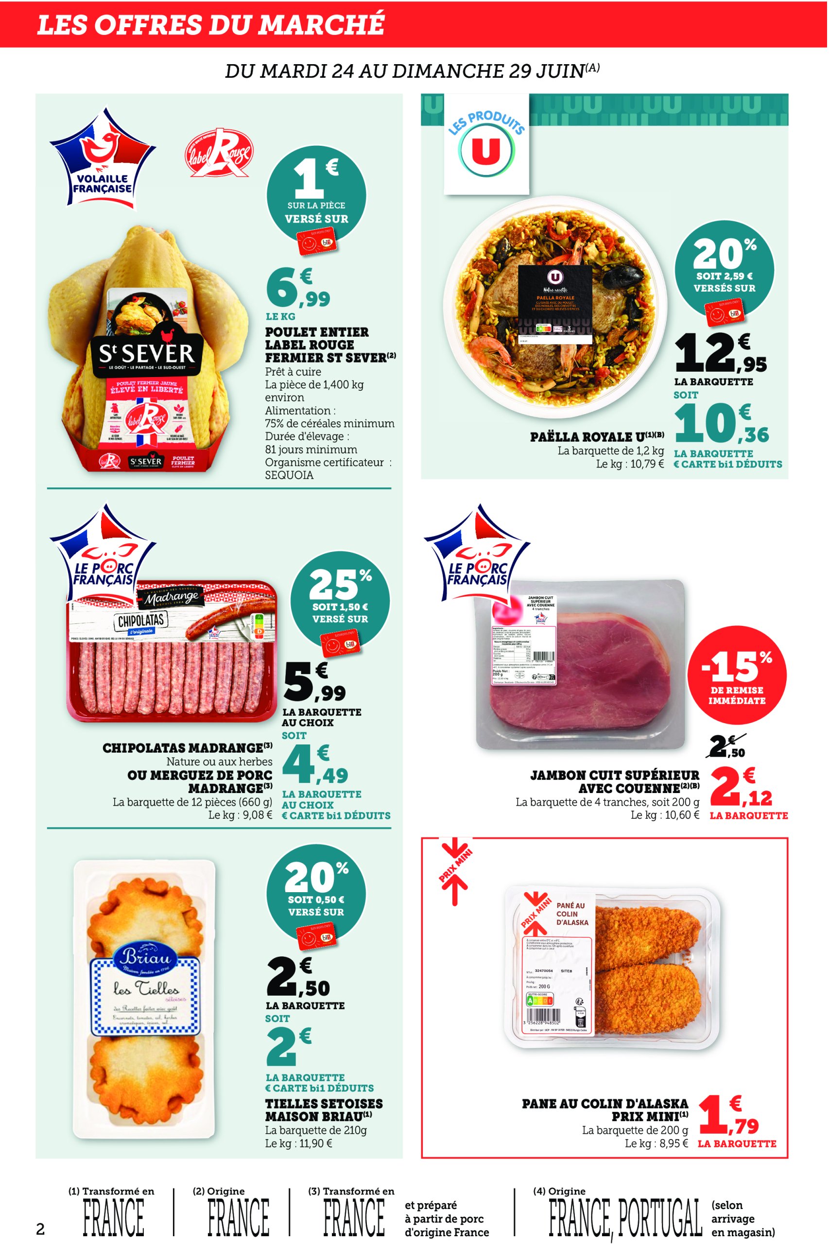 bi1 - Catalogue Bi1 valable du 24/06 au 06/07 - page: 2