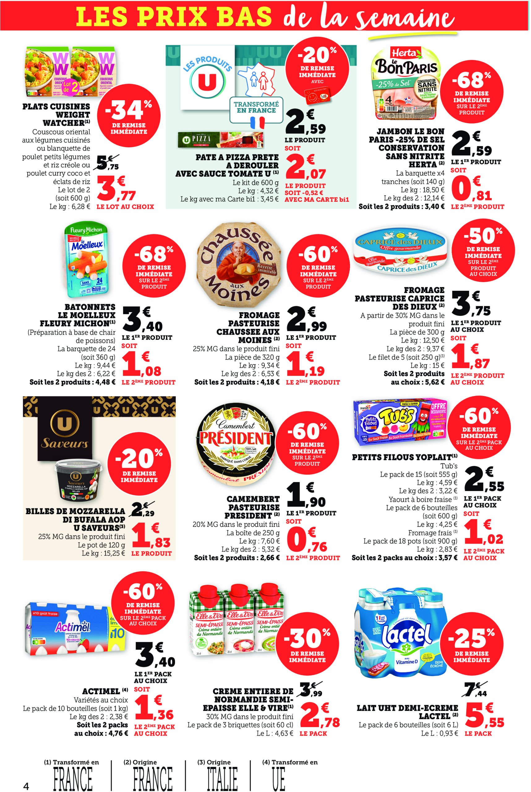 bi1 - Catalogue Bi1 valable du 24/06 au 06/07 - page: 4