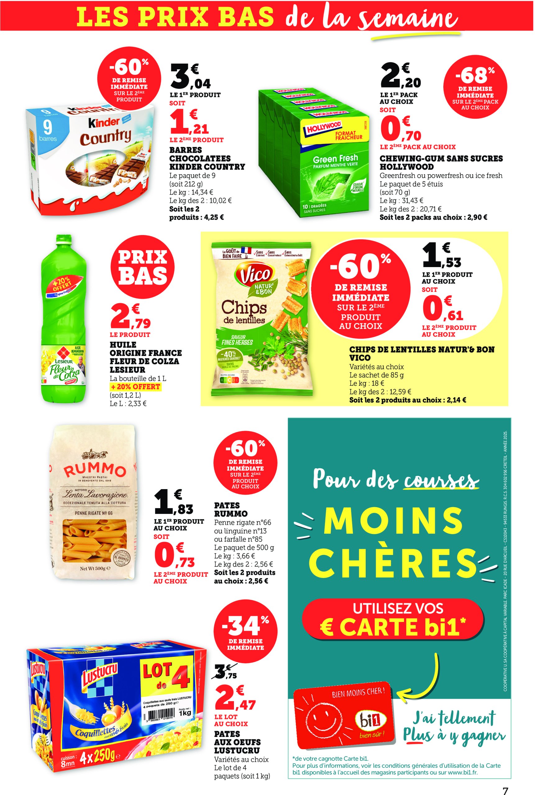 bi1 - Catalogue Bi1 valable du 24/06 au 06/07 - page: 7