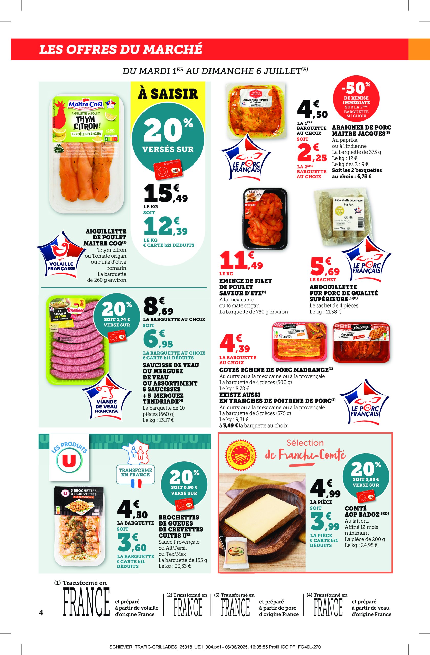 bi1 - Catalogue Bi1 valable du 01/07 au 13/07 - page: 4