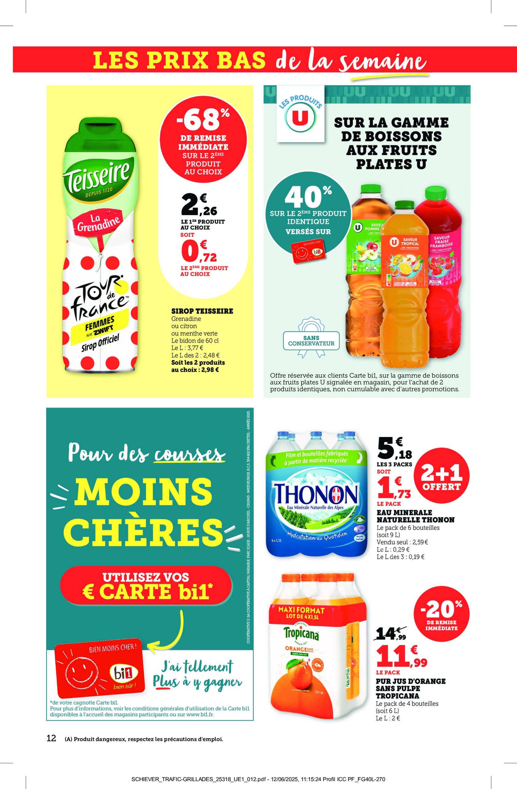 bi1 - Catalogue Bi1 valable du 01/07 au 13/07 - page: 12