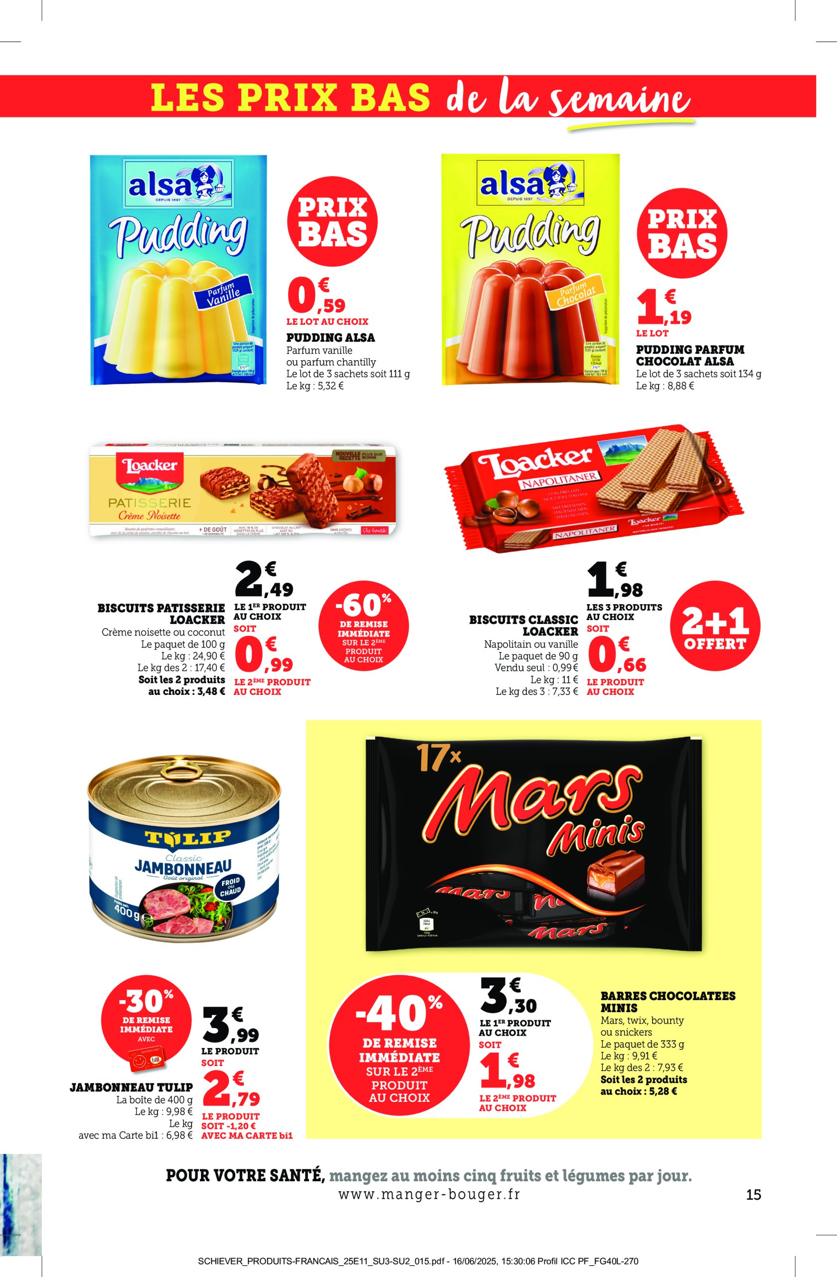 bi1 - Catalogue Bi1 valable du 08/07 au 13/07 - page: 15