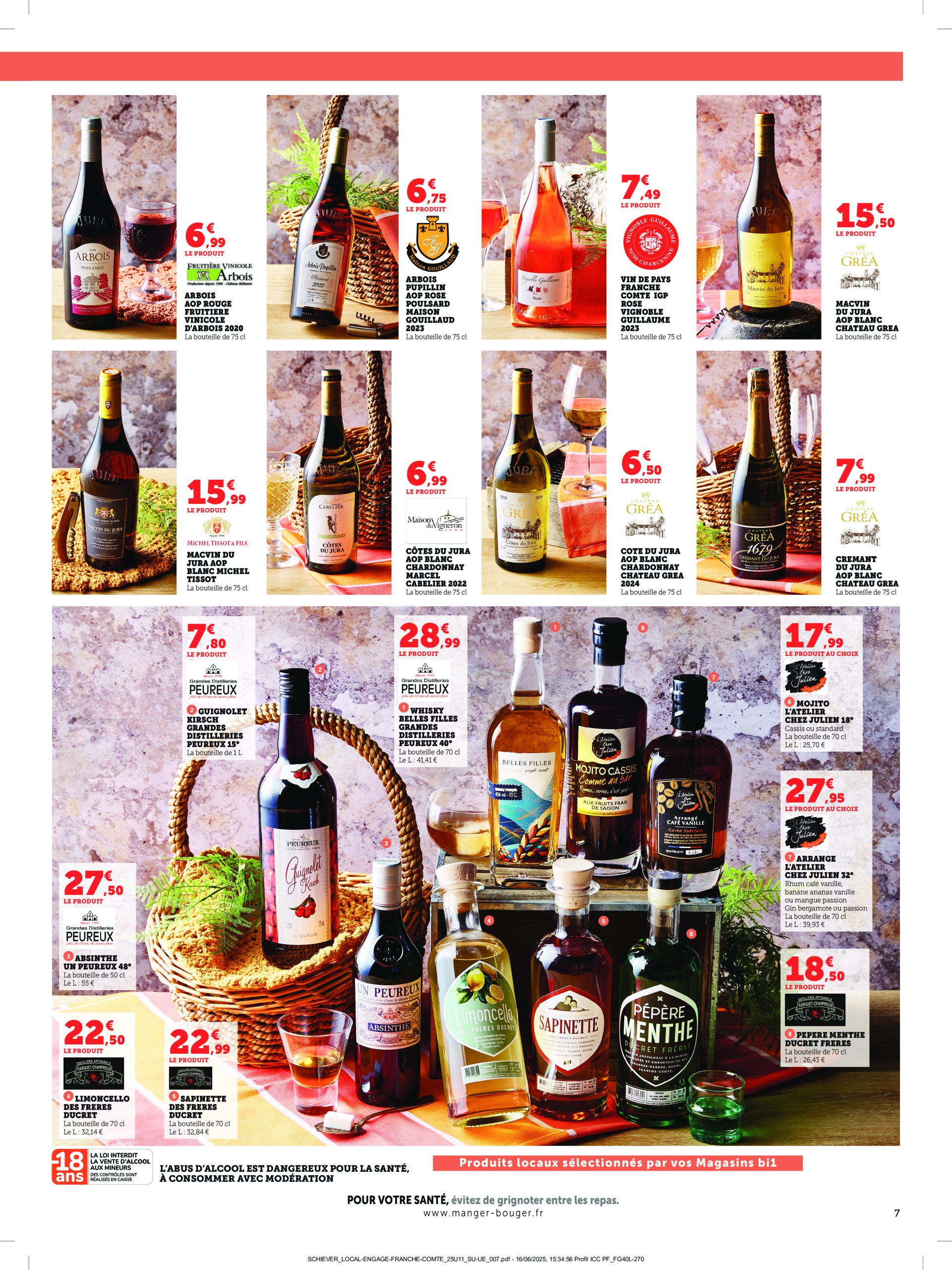 bi1 - Catalogue Bi1 - Nos Partenaires Locaux valable du 08/07 au 20/07 - page: 7