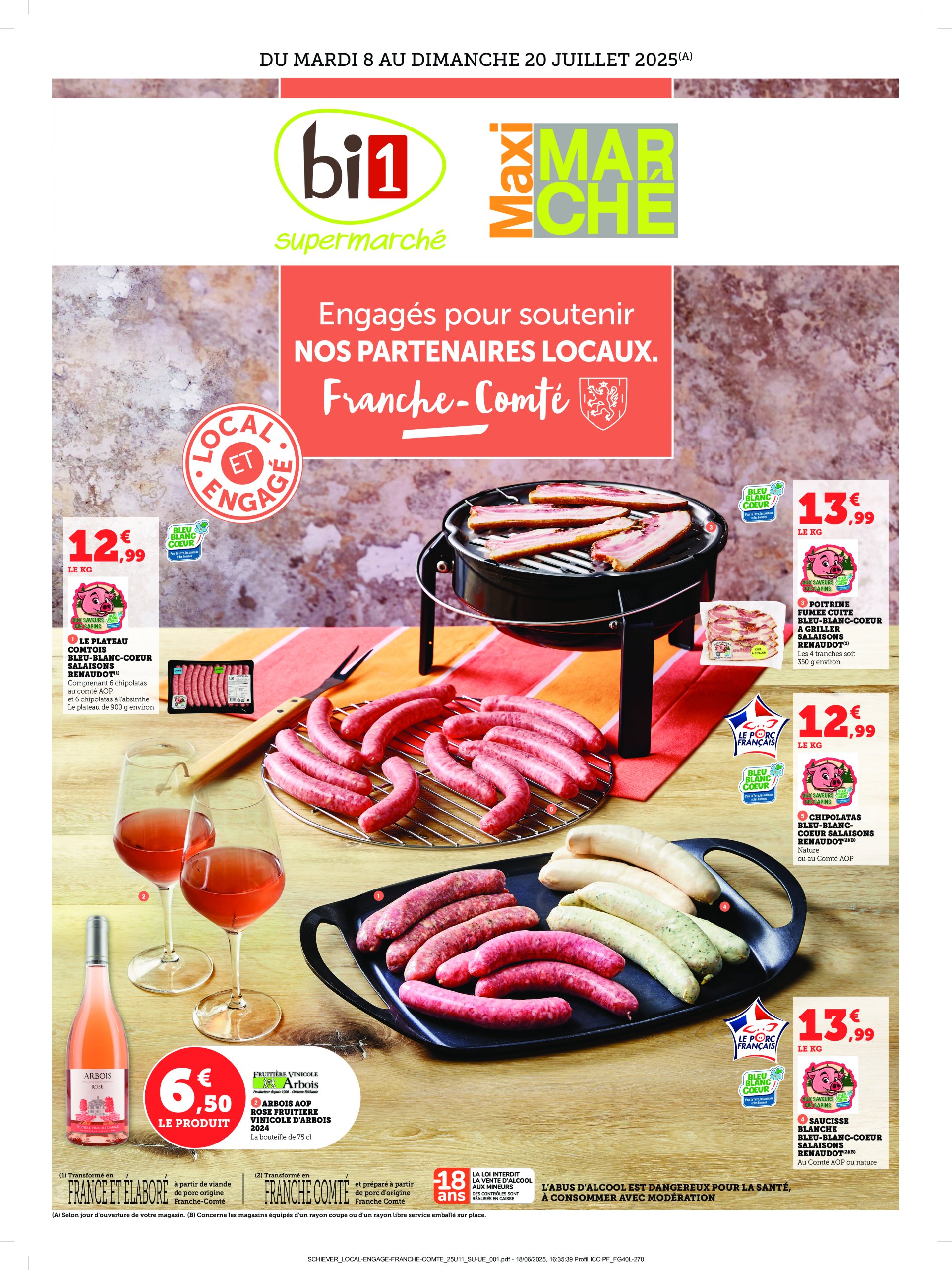 bi1 - Catalogue Bi1 - Nos Partenaires Locaux valable du 08/07 au 20/07