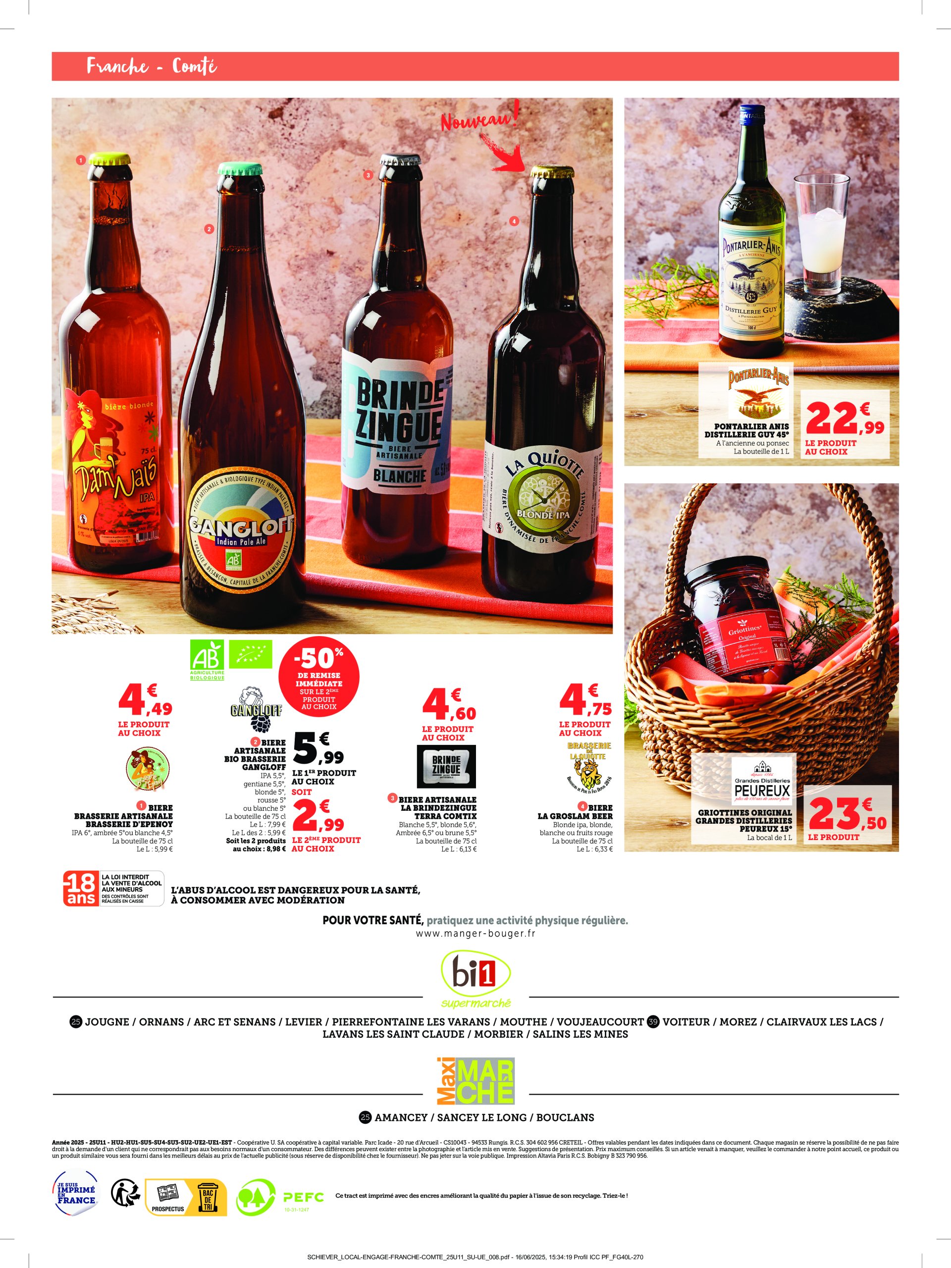 bi1 - Catalogue Bi1 - Nos Partenaires Locaux valable du 08/07 au 20/07 - page: 8