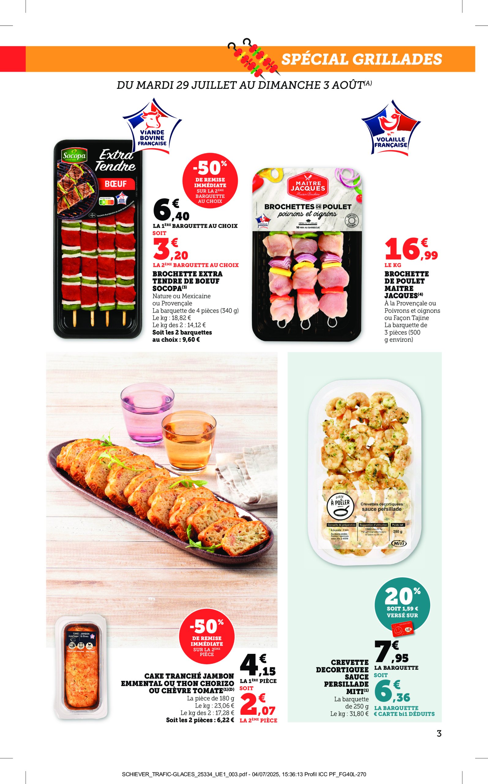 bi1 - Catalogue Bi1 valable du 29/07 au 10/08 - page: 3