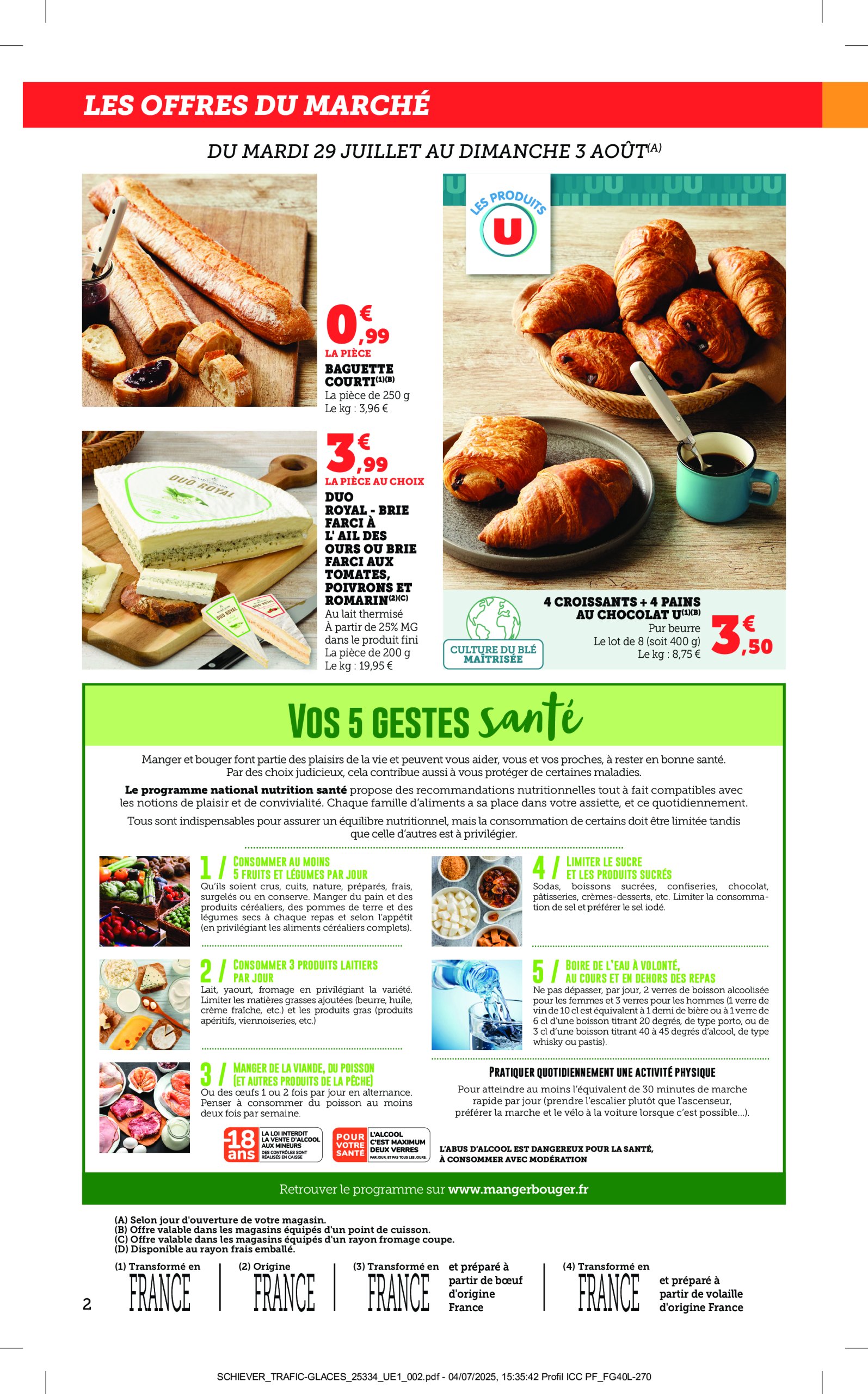 bi1 - Catalogue Bi1 valable du 29/07 au 10/08 - page: 2