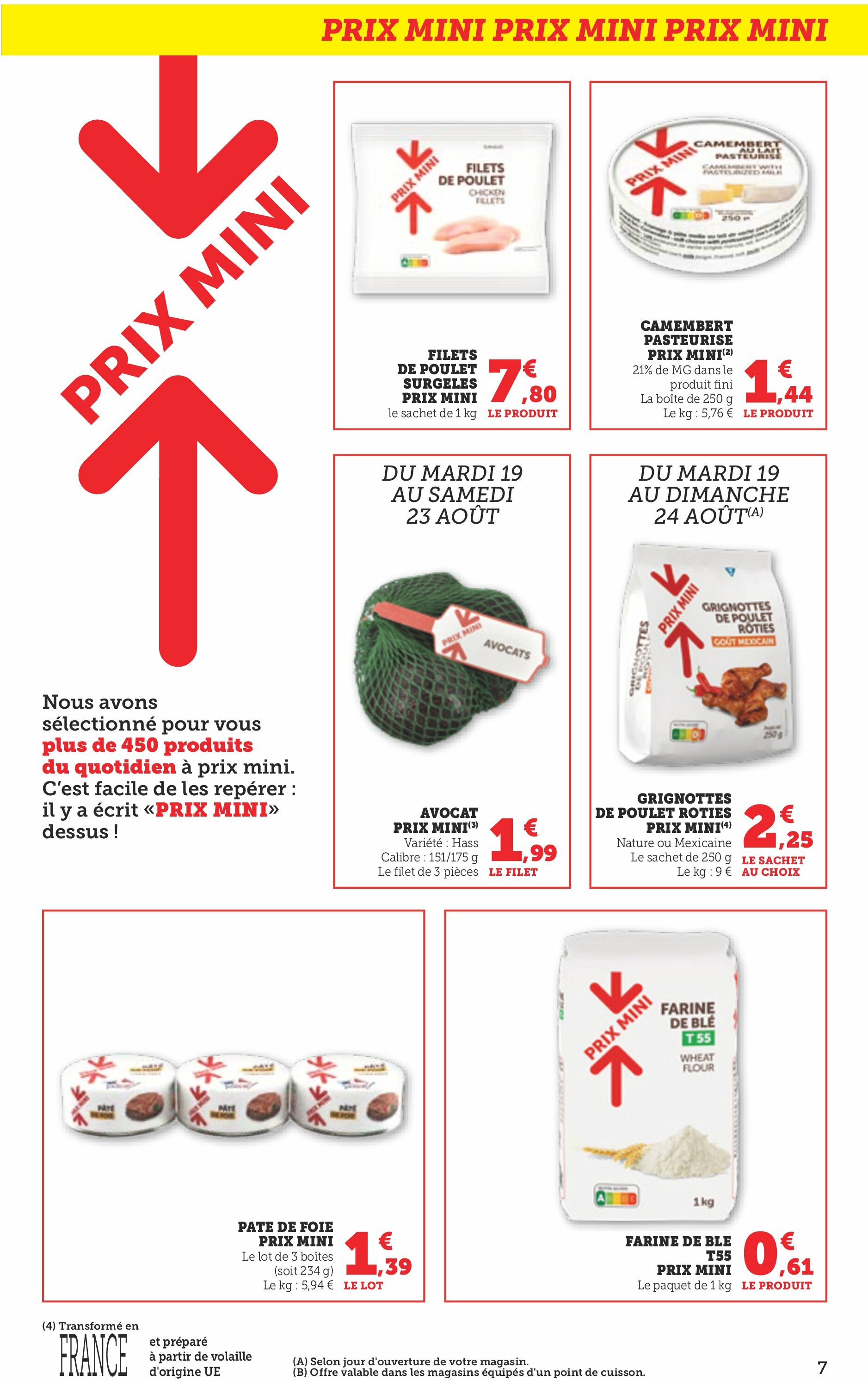 bi1 - Catalogue Bi1 valable du 19/08 au 31/08 - page: 7