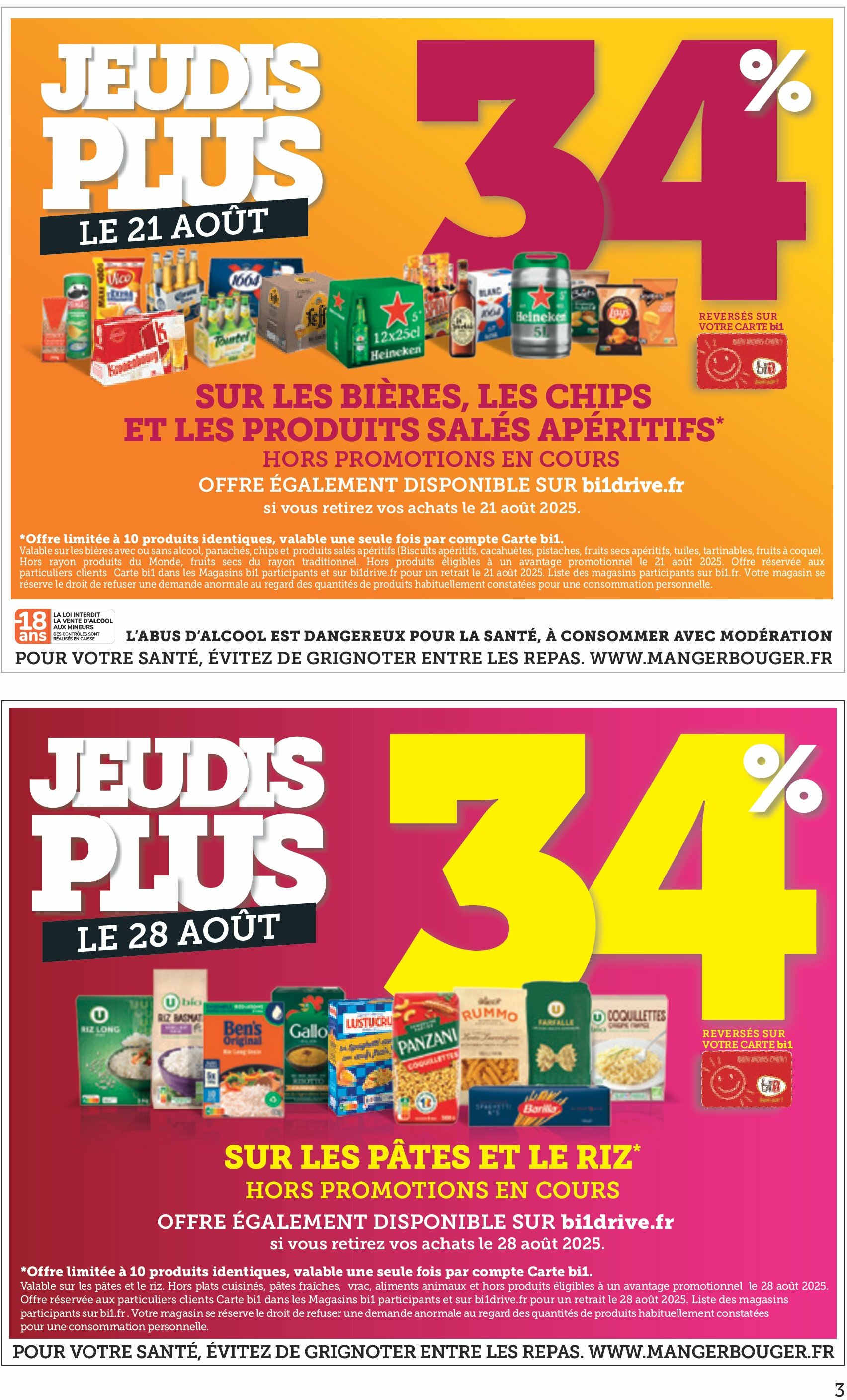 bi1 - Catalogue Bi1 valable du 19/08 au 31/08 - page: 3