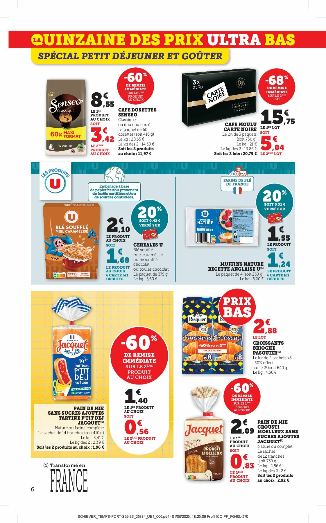 bi1 - Catalogue Bi1 valable du 26/08 au 07/09 - page: 6