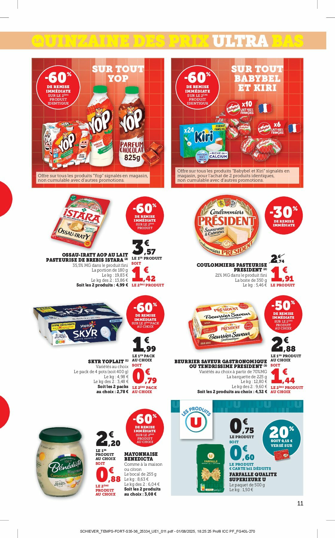 bi1 - Catalogue Bi1 valable du 26/08 au 07/09 - page: 11