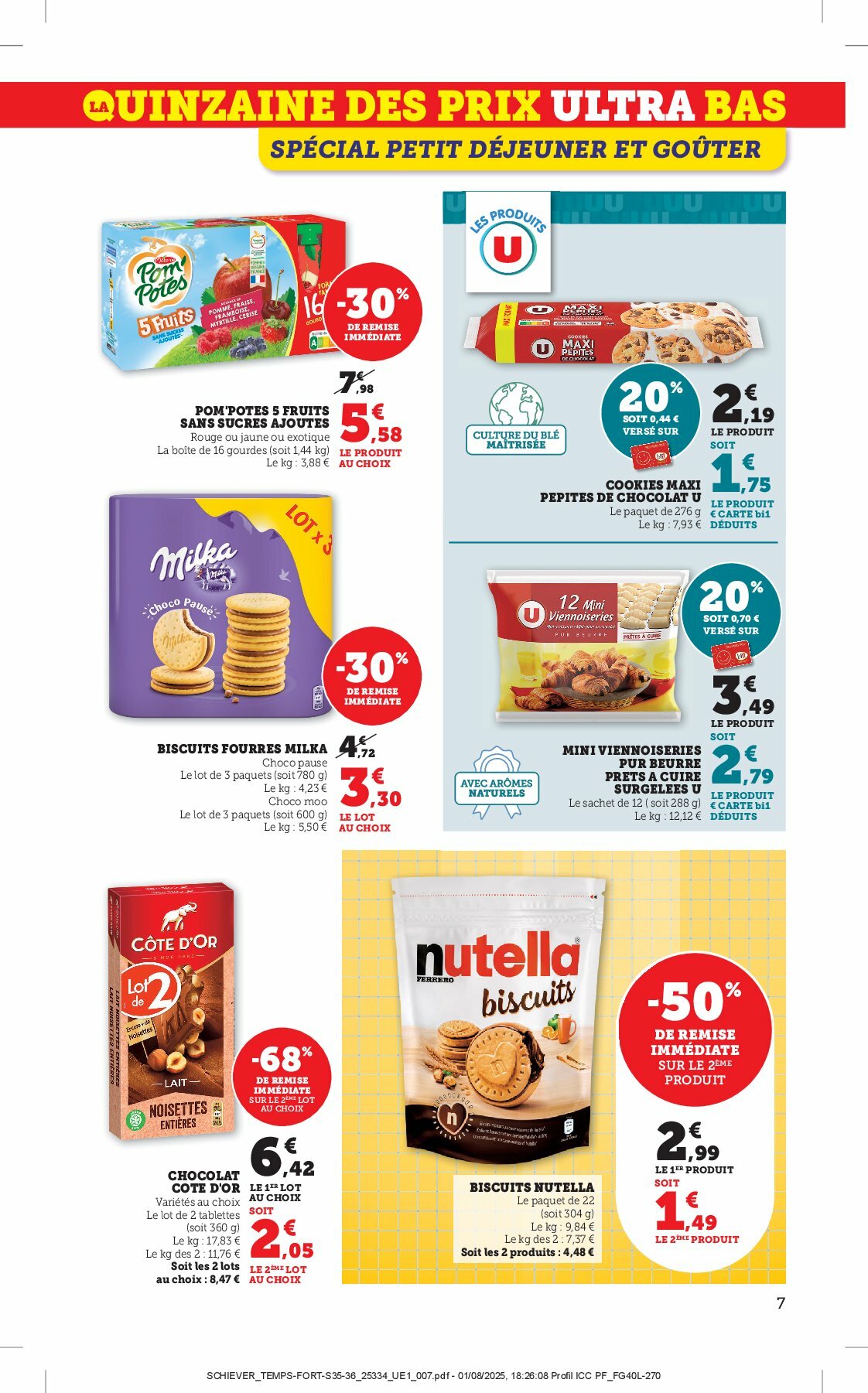 bi1 - Catalogue Bi1 valable du 26/08 au 07/09 - page: 7