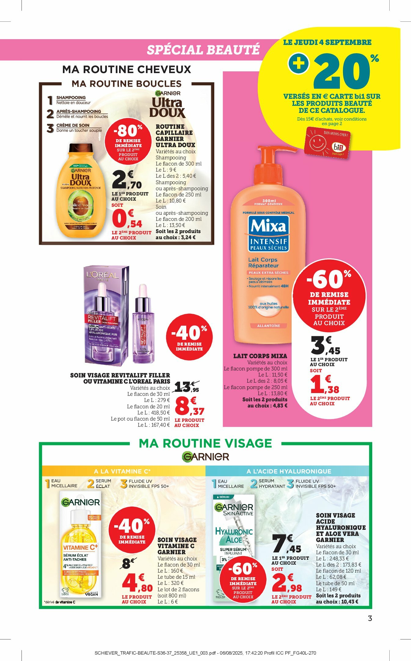 bi1 - Catalogue Bi1 valable du 02/09 au 14/09 - page: 3