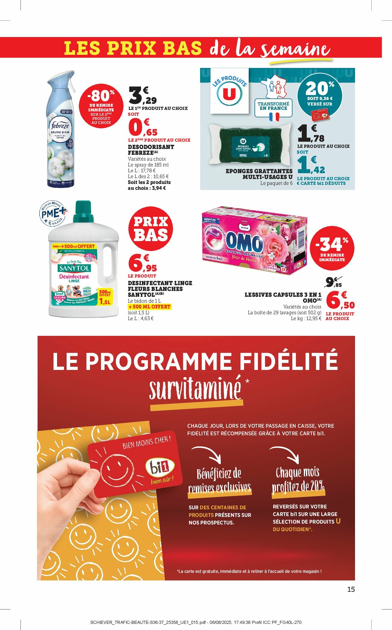 bi1 - Catalogue Bi1 valable du 02/09 au 14/09 - page: 15