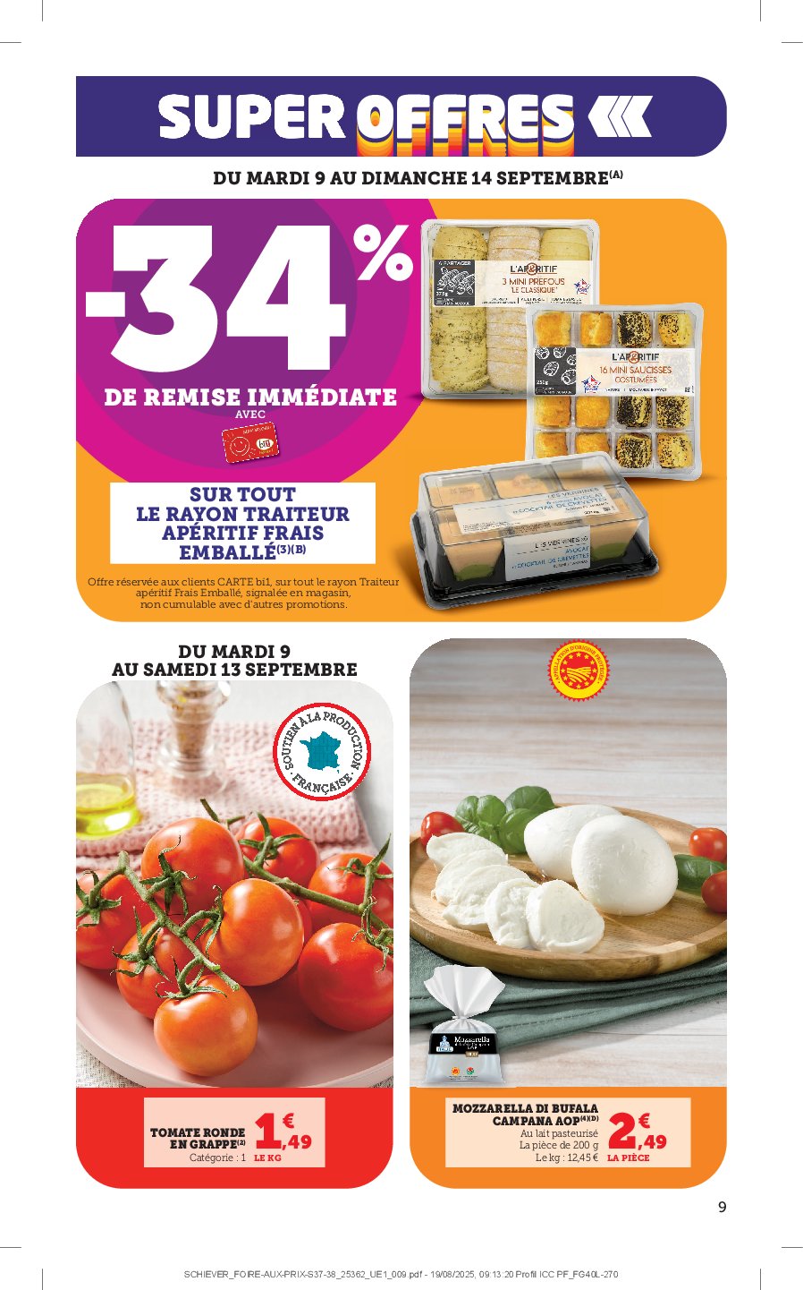 bi1 - Catalogue Bi1 valable du 09/09 au 21/09 - page: 9