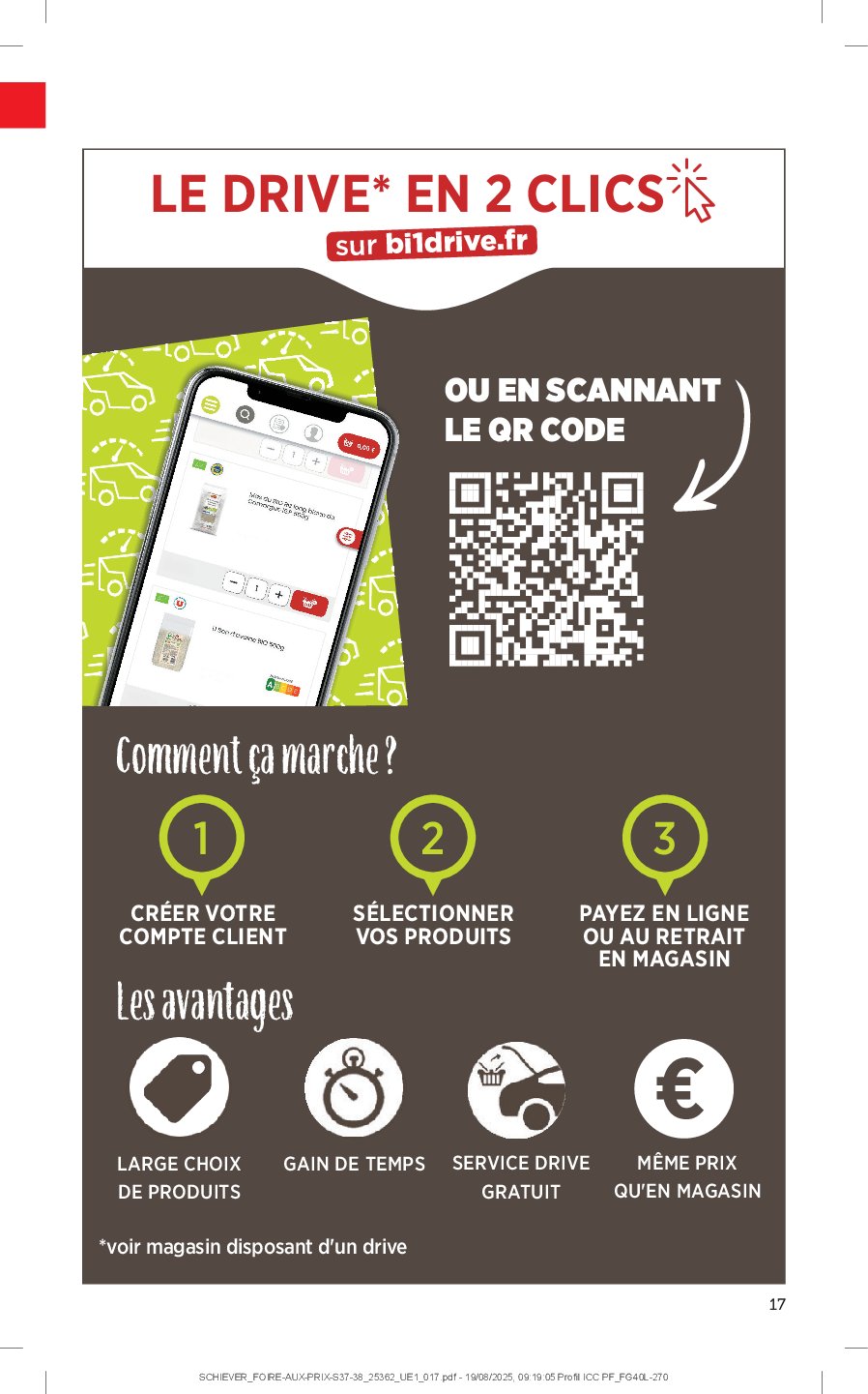 bi1 - Catalogue Bi1 valable du 09/09 au 21/09 - page: 17