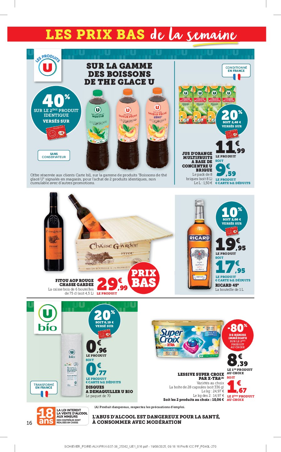 bi1 - Catalogue Bi1 valable du 09/09 au 21/09 - page: 16