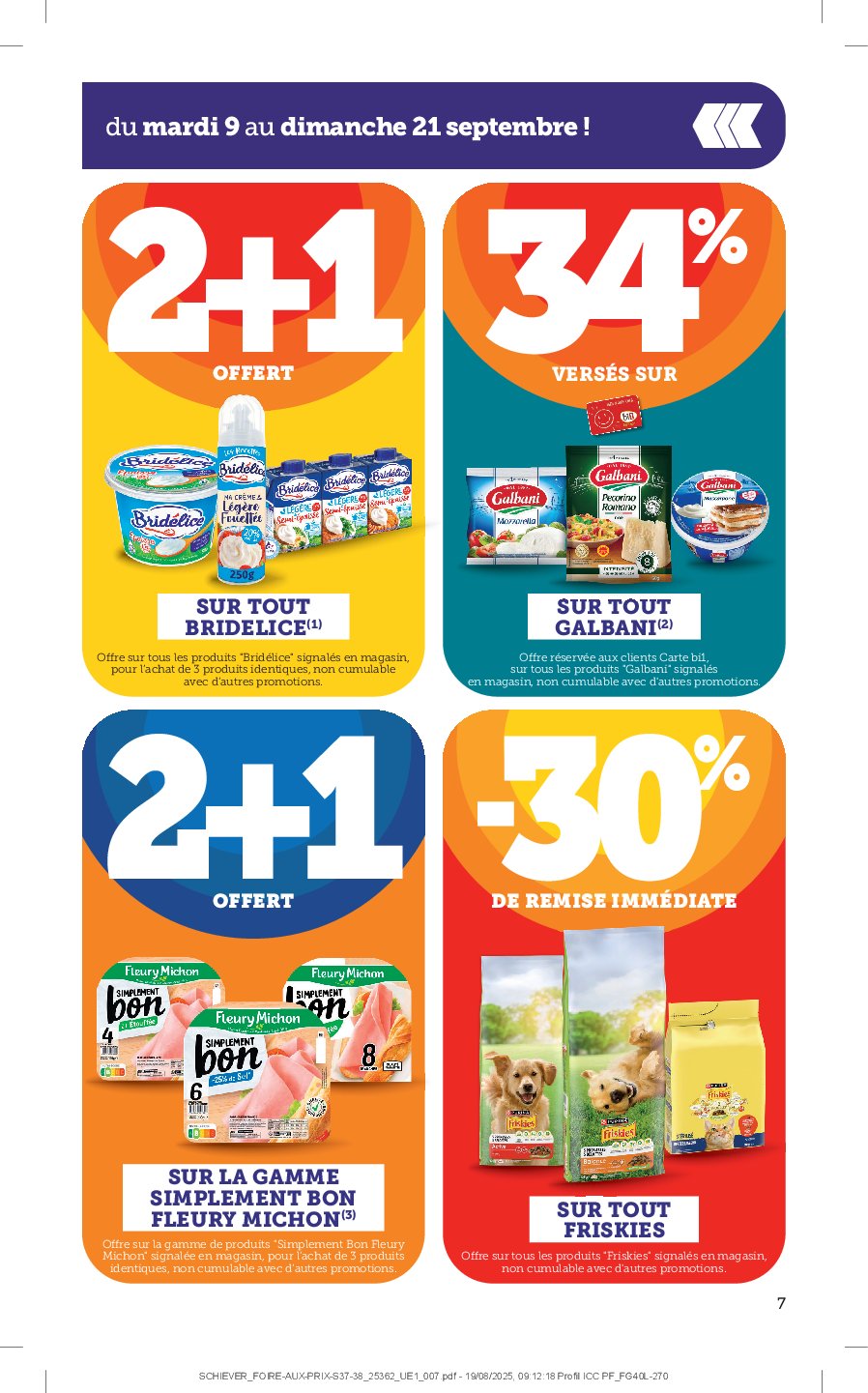 bi1 - Catalogue Bi1 valable du 09/09 au 21/09 - page: 7