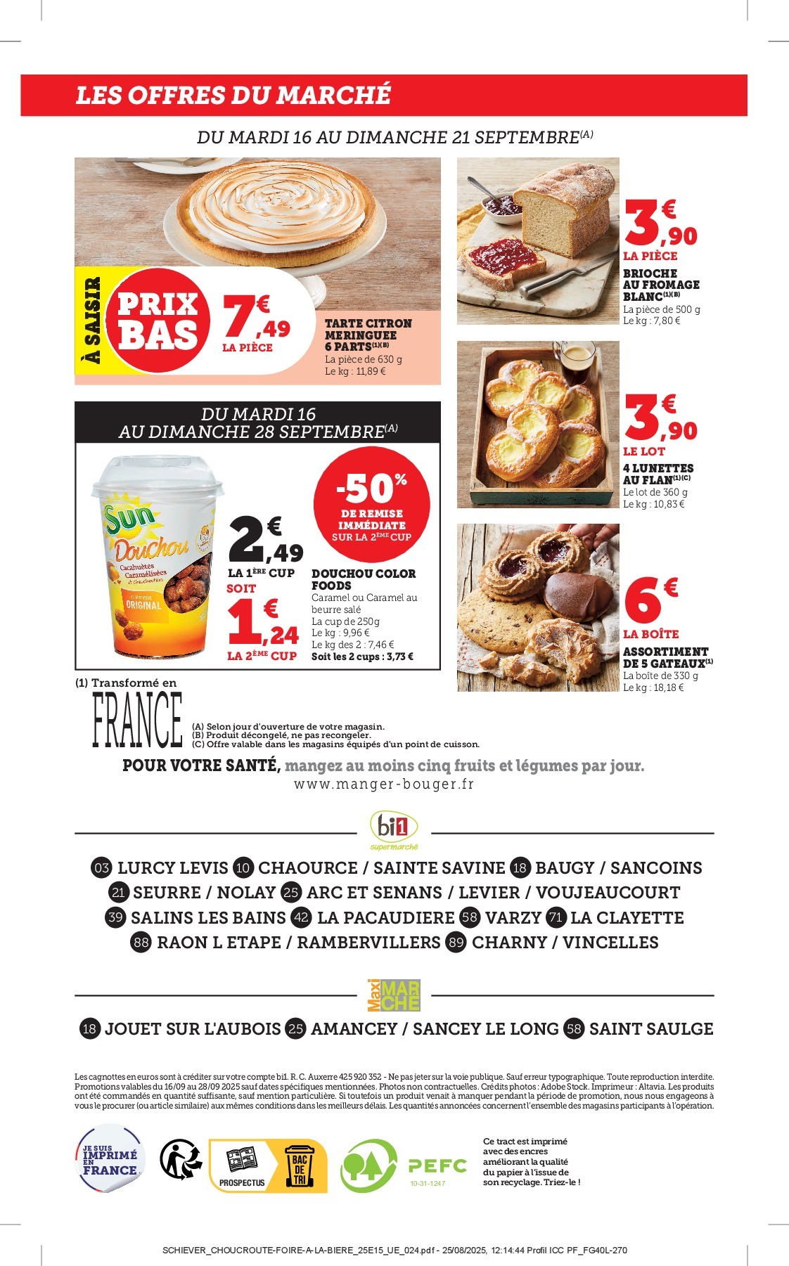 bi1 - Catalogue Bi1 - Magasin valable du 16/09 au 28/09 - page: 2