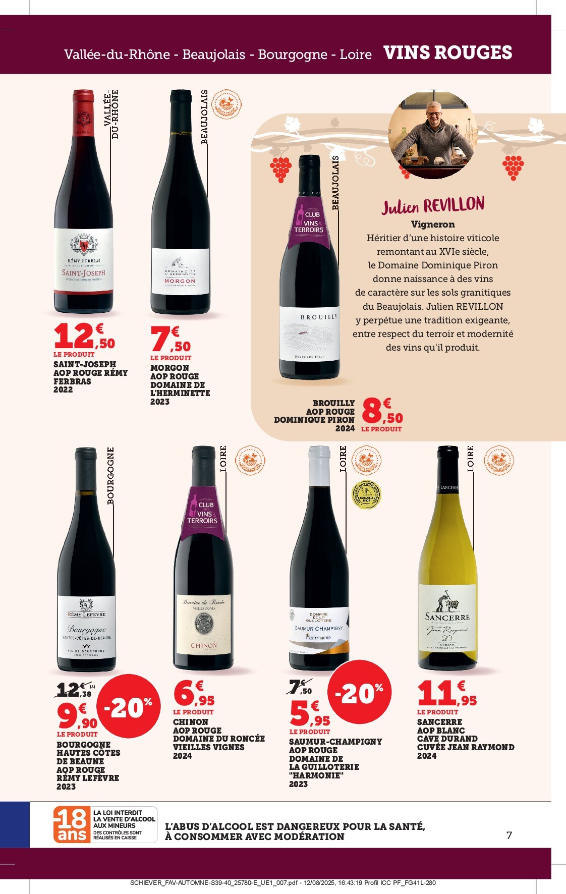 bi1 - Catalogue Bi1 - Foire aux Vins valable du 23/09 au 05/10 - page: 7