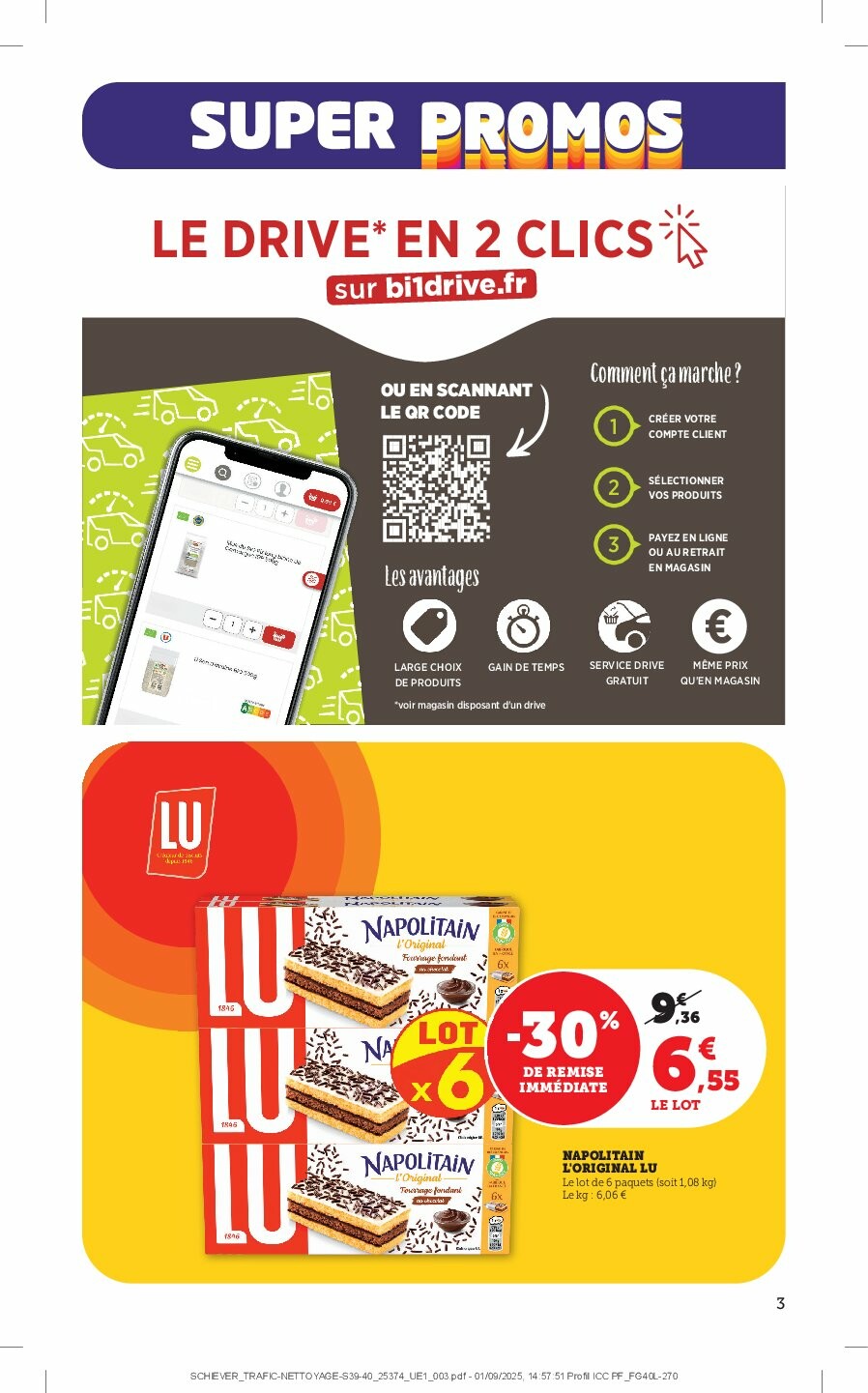 bi1 - Catalogue Bi1 valable du 23/09 au 05/10 - page: 3