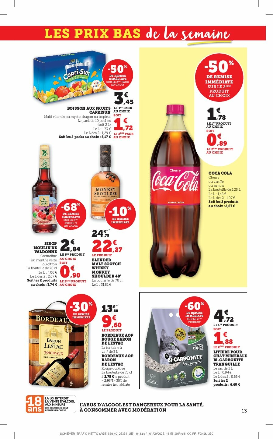 bi1 - Catalogue Bi1 valable du 23/09 au 05/10 - page: 13