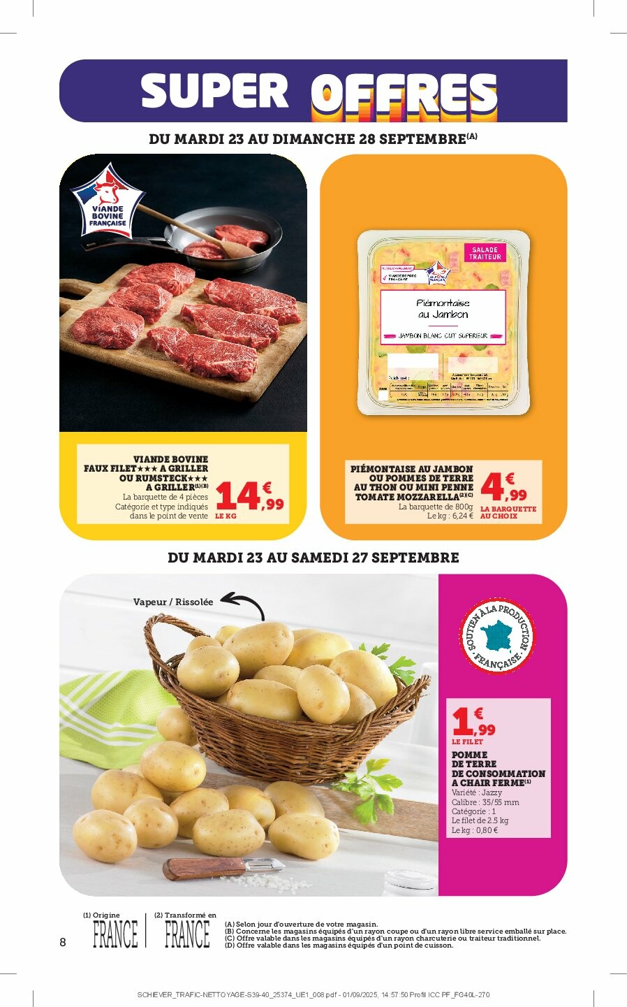 bi1 - Catalogue Bi1 valable du 23/09 au 05/10 - page: 8
