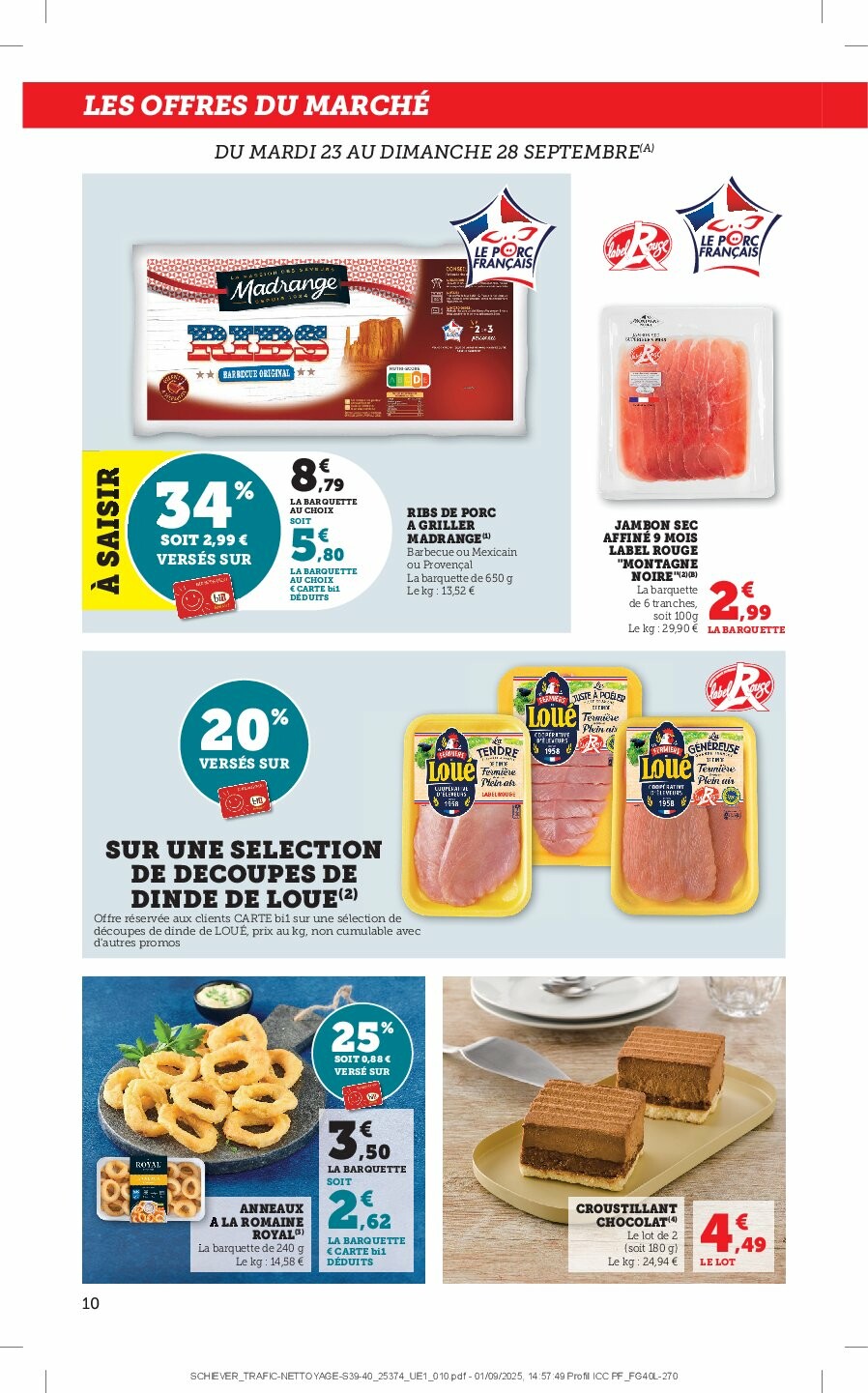 bi1 - Catalogue Bi1 valable du 23/09 au 05/10 - page: 10