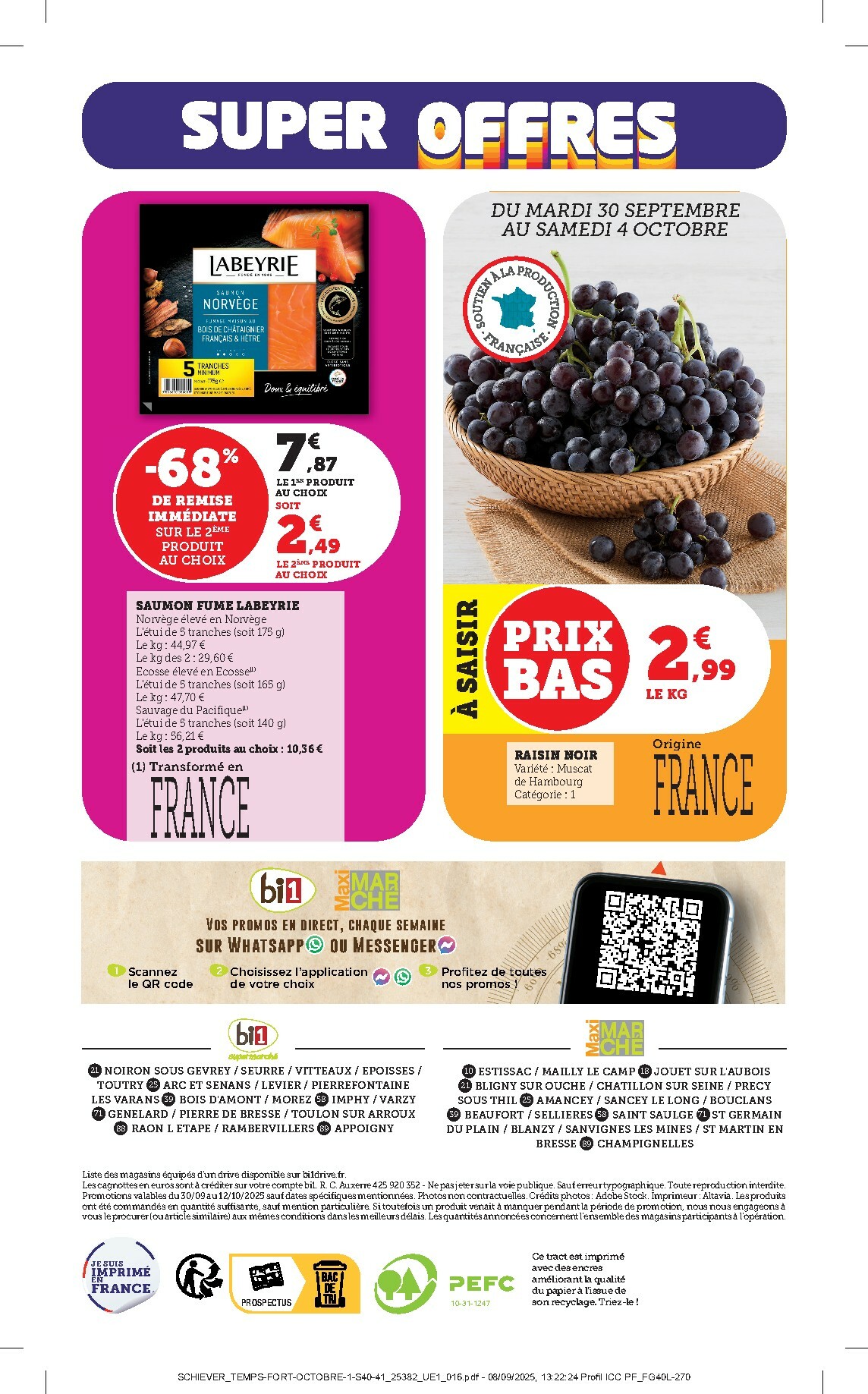 bi1 - Catalogue Bi1 valable du 30/09 au 12/10 - page: 16