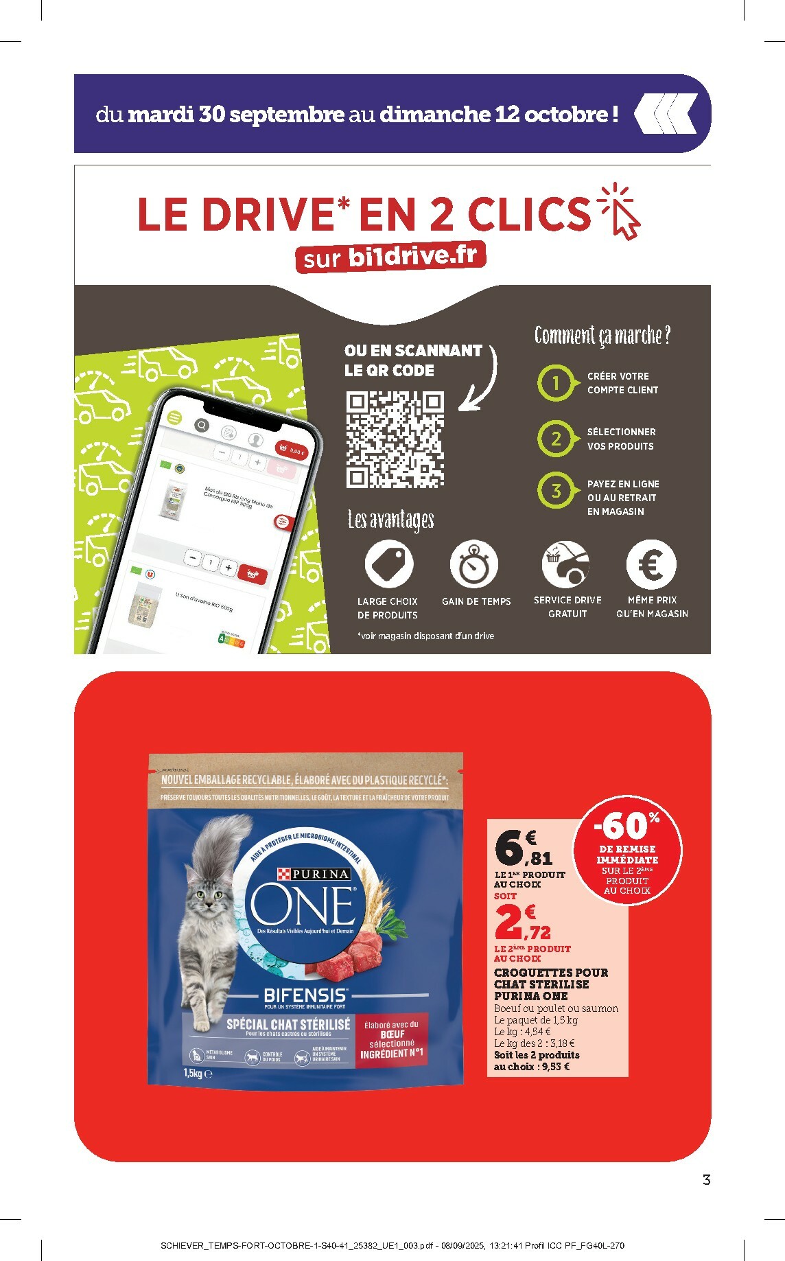 bi1 - Catalogue Bi1 valable du 30/09 au 12/10 - page: 3