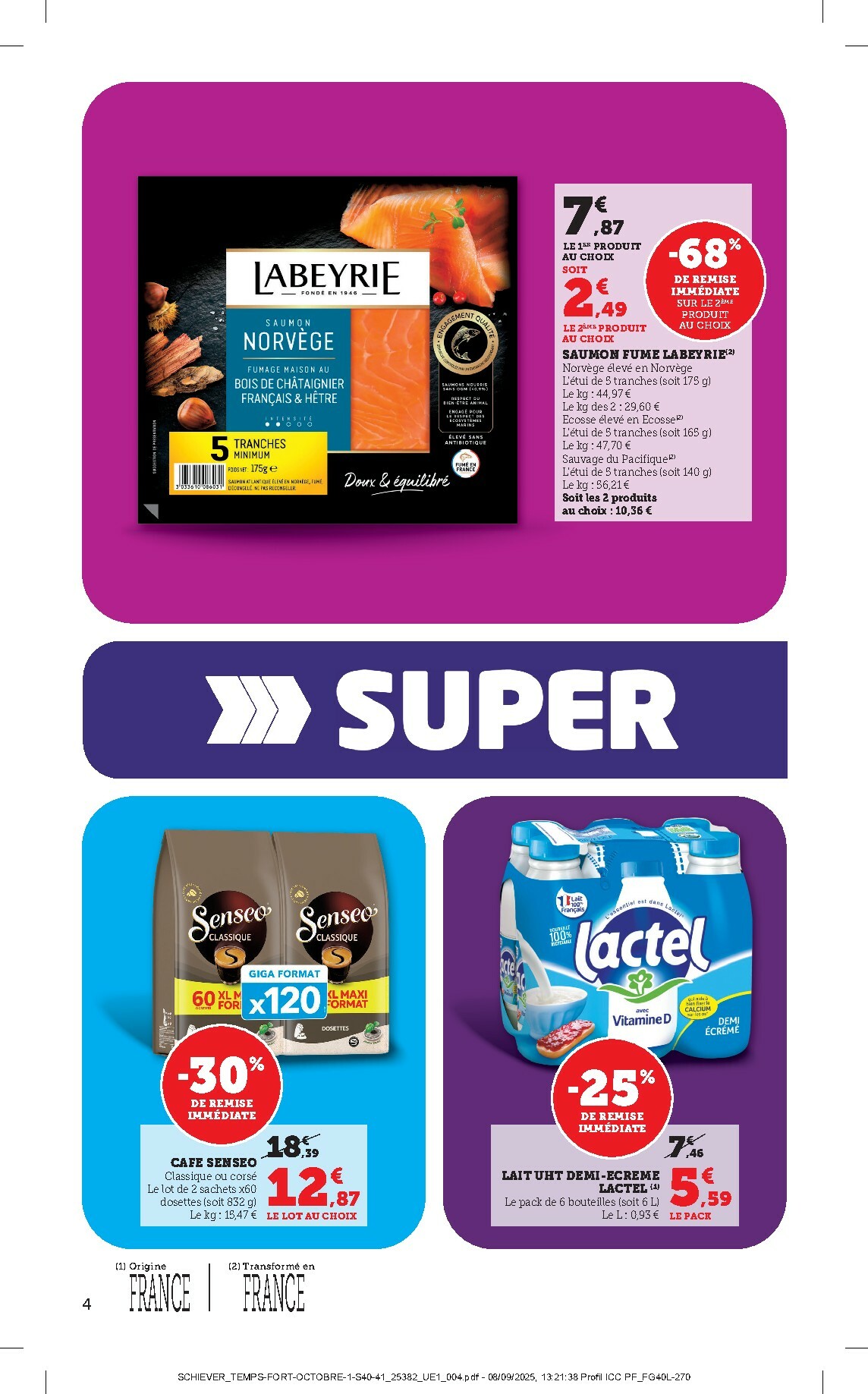 bi1 - Catalogue Bi1 valable du 30/09 au 12/10 - page: 4