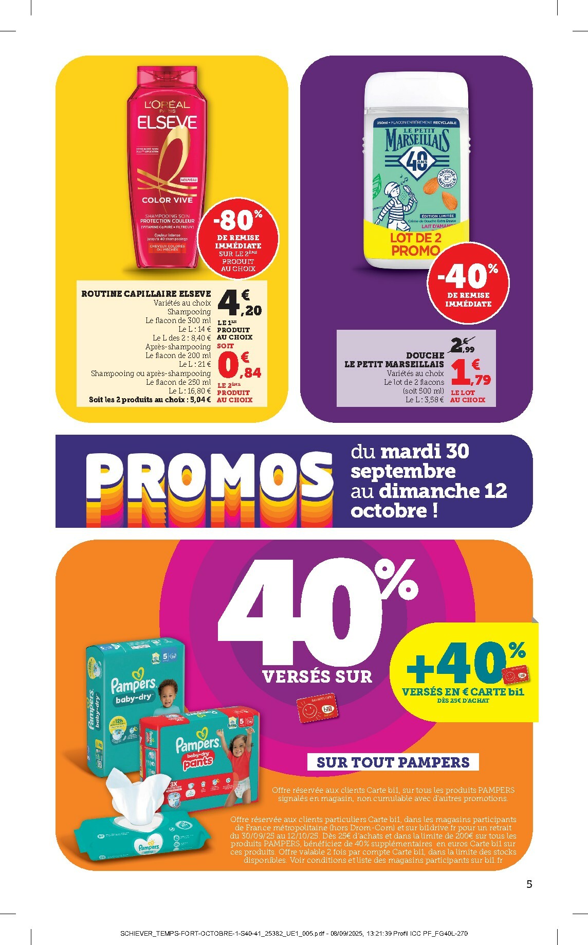bi1 - Catalogue Bi1 valable du 30/09 au 12/10 - page: 5