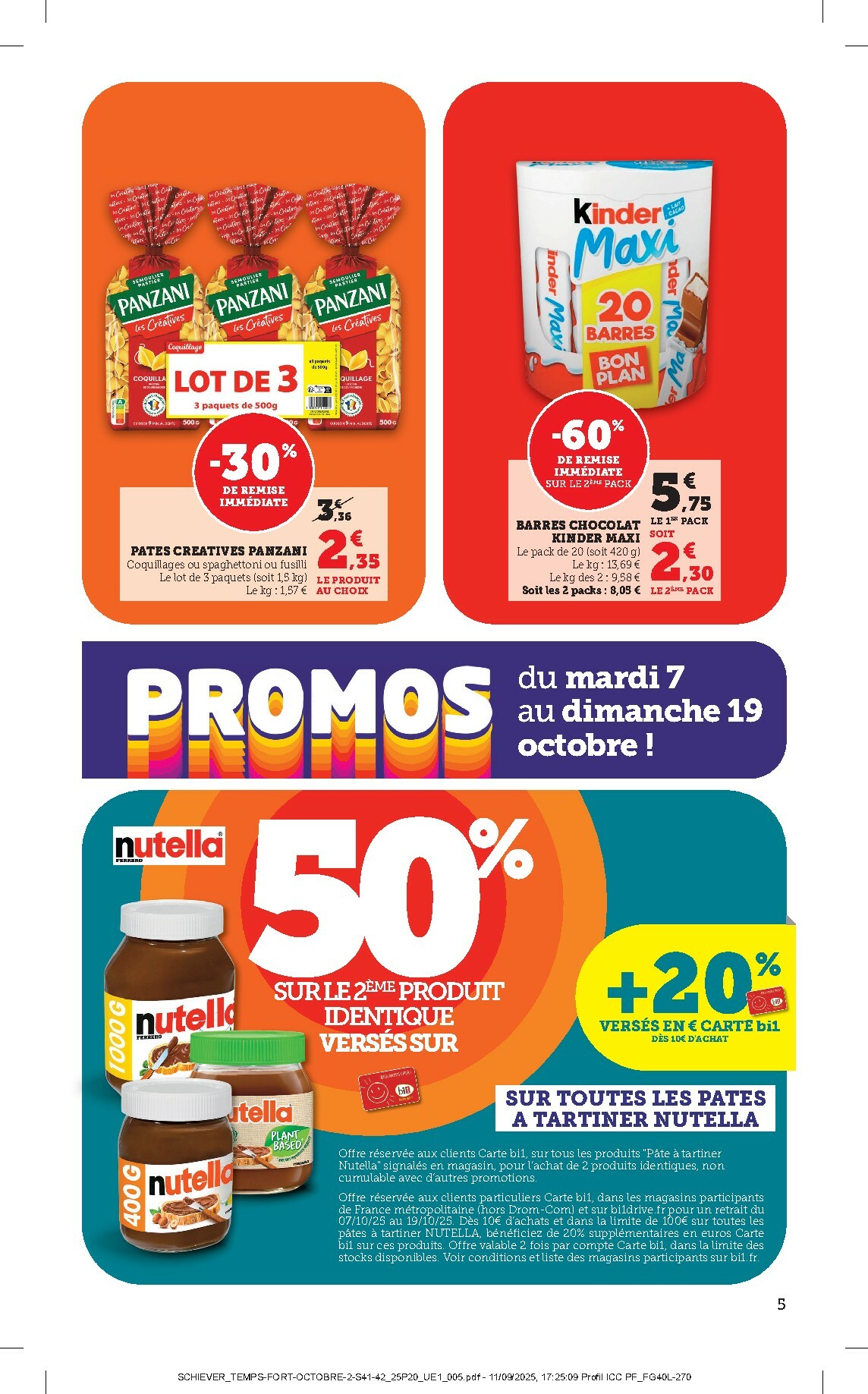 bi1 - Catalogue Bi1 valable du 07/10 au 19/10 - page: 5