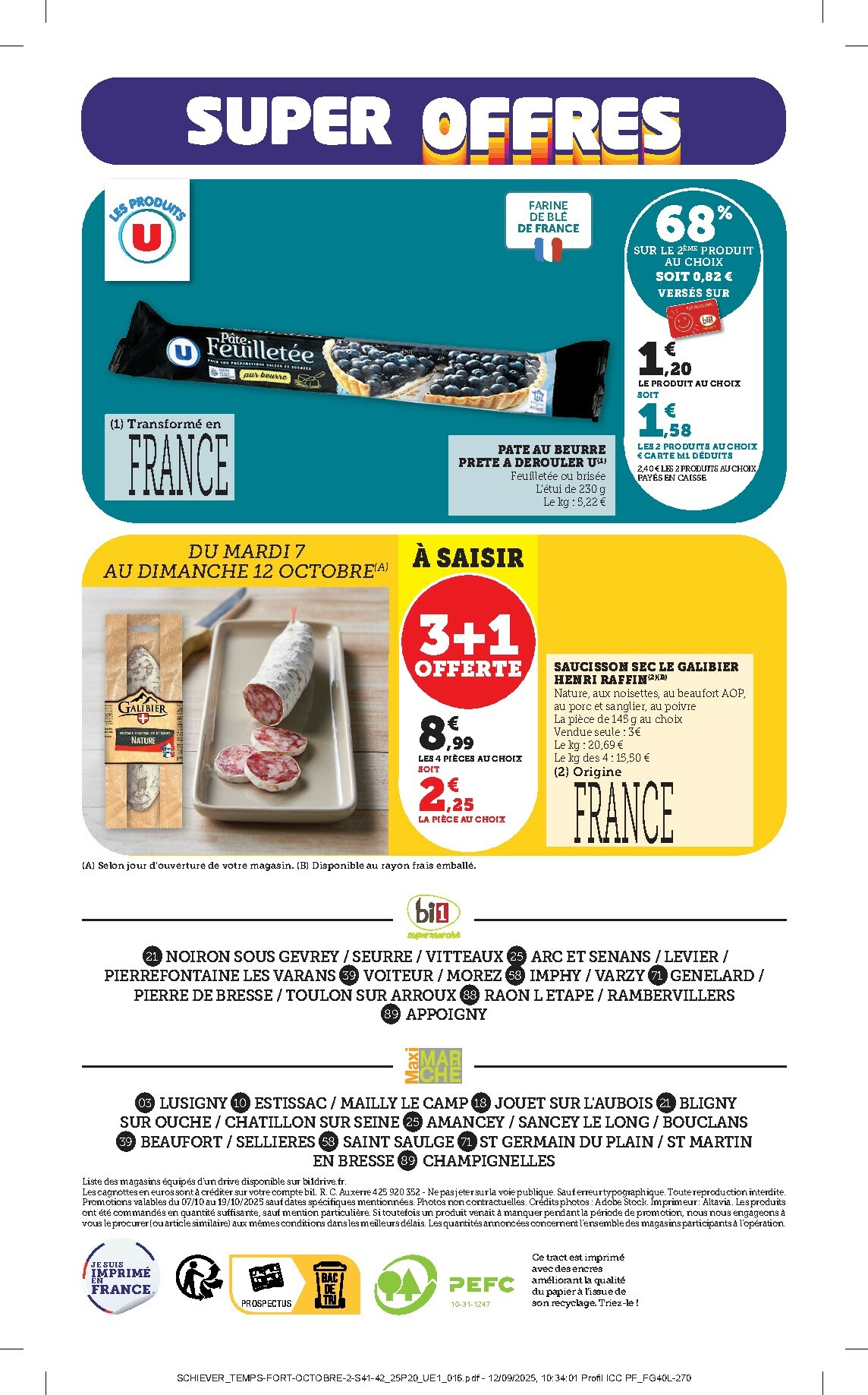 bi1 - Catalogue Bi1 valable du 07/10 au 19/10 - page: 16
