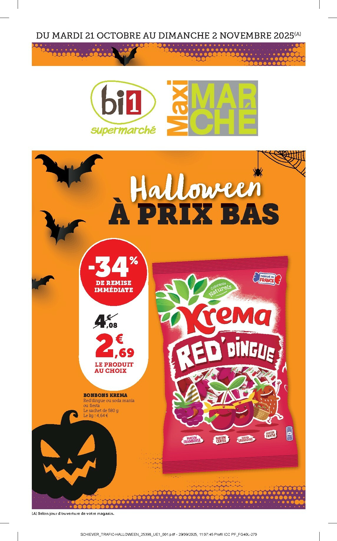 bi1 - Catalogue Bi1 - Halloween valable du 21/10 au 02/11