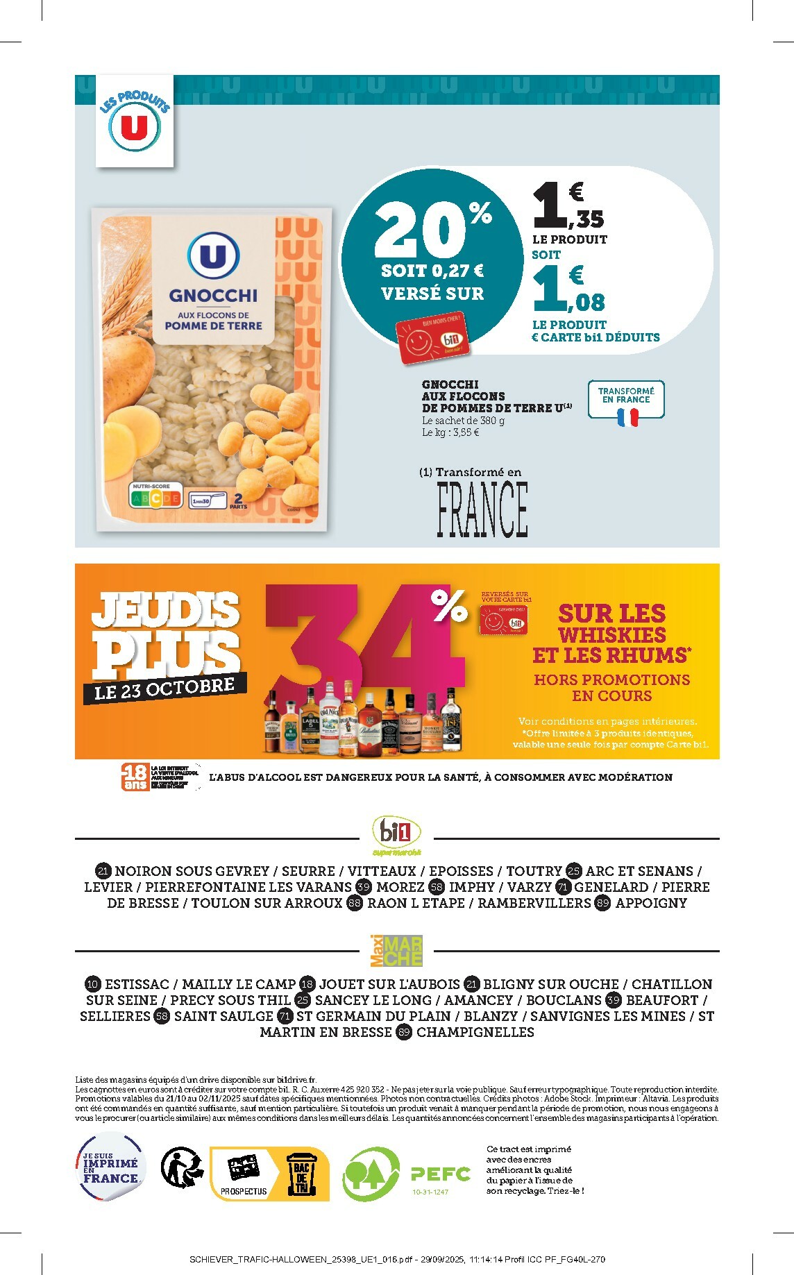 bi1 - Catalogue Bi1 - Halloween valable du 21/10 au 02/11 - page: 16