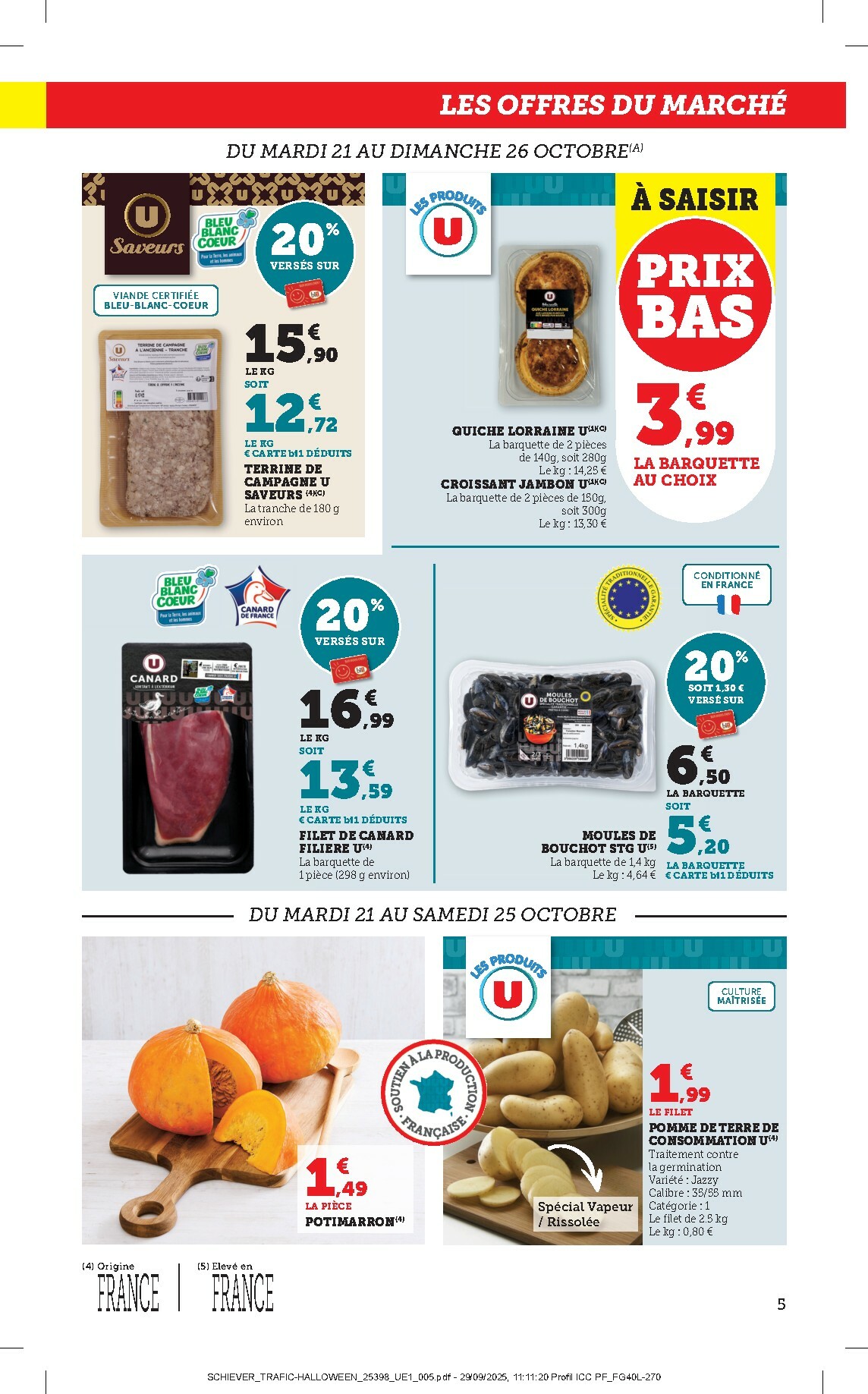 bi1 - Catalogue Bi1 - Halloween valable du 21/10 au 02/11 - page: 5