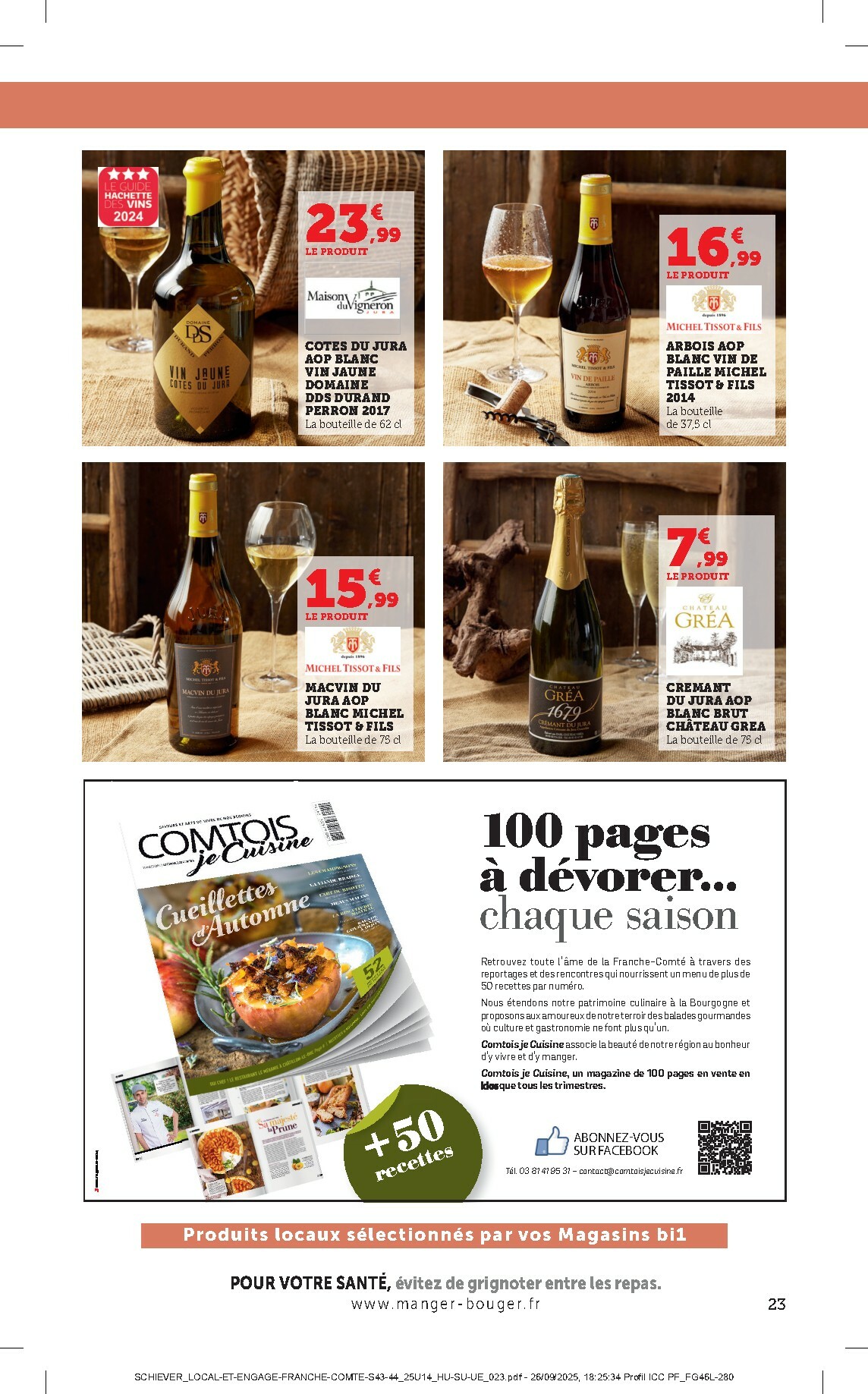 bi1 - Catalogue Bi1 valable du 21/10 au 02/11 - page: 23