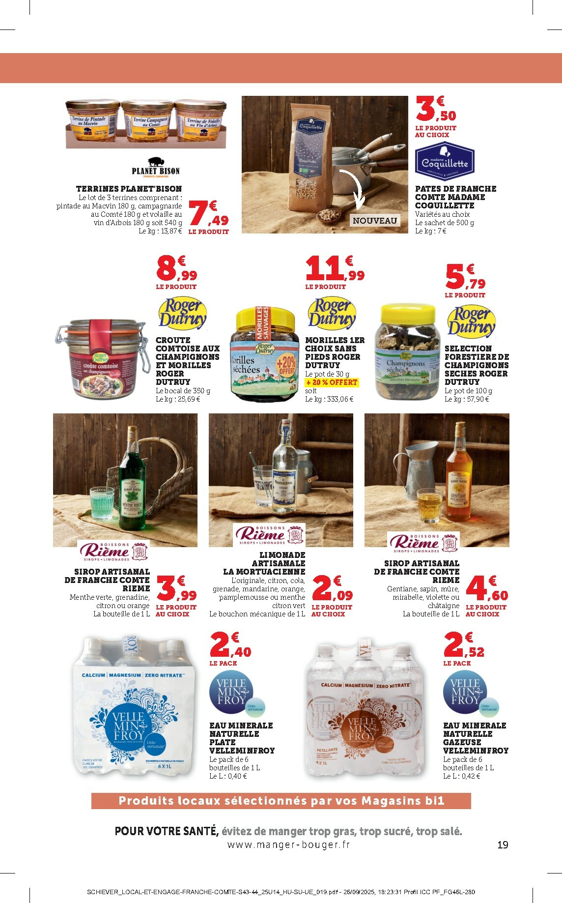 bi1 - Catalogue Bi1 valable du 21/10 au 02/11 - page: 19