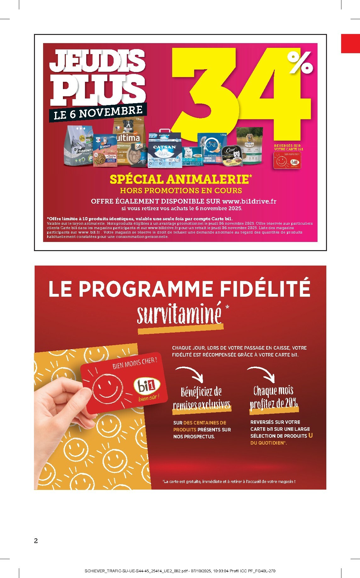 bi1 - Catalogue Bi1 valable du 28/10 au 09/11 - page: 2