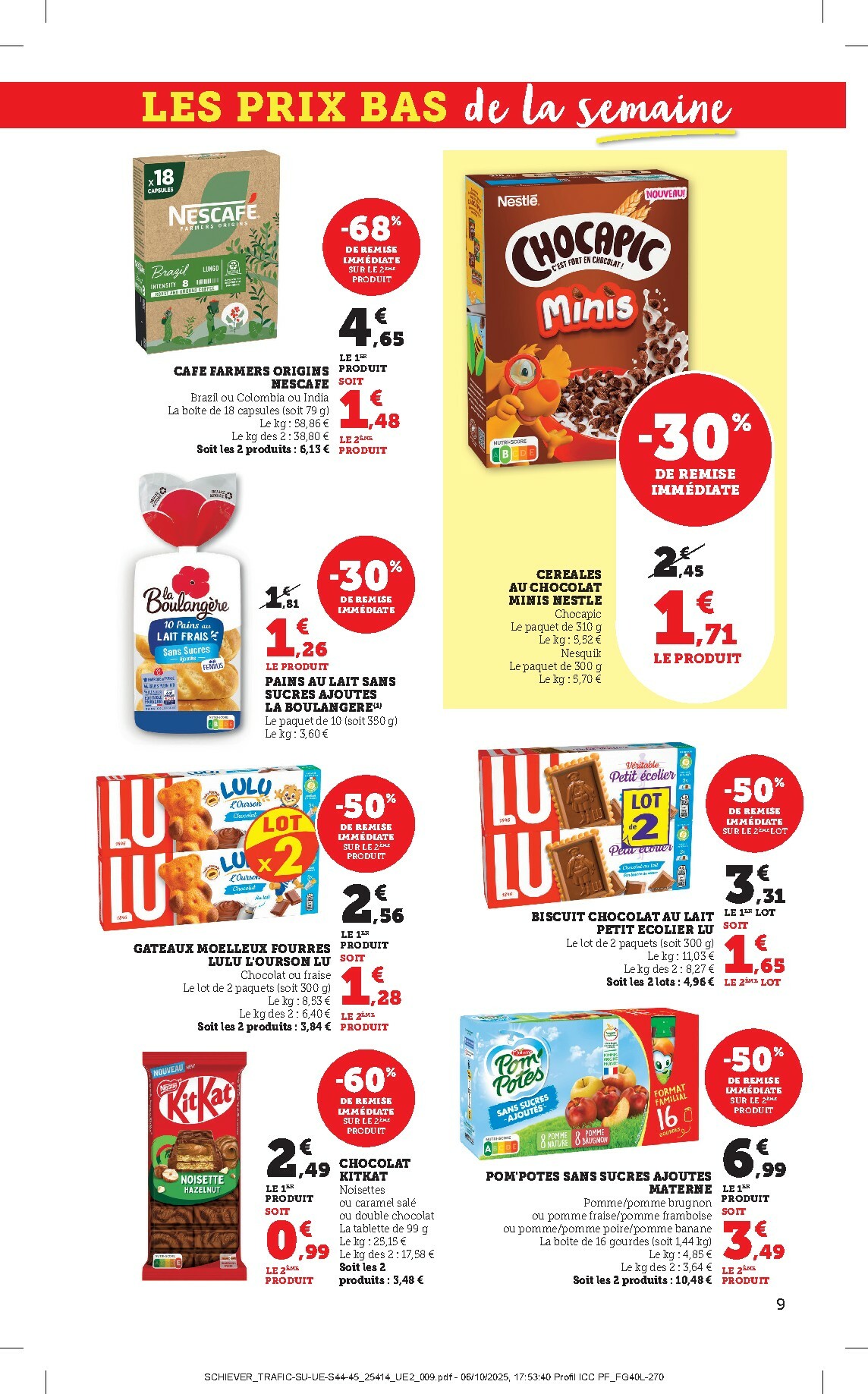 bi1 - Catalogue Bi1 valable du 28/10 au 09/11 - page: 9