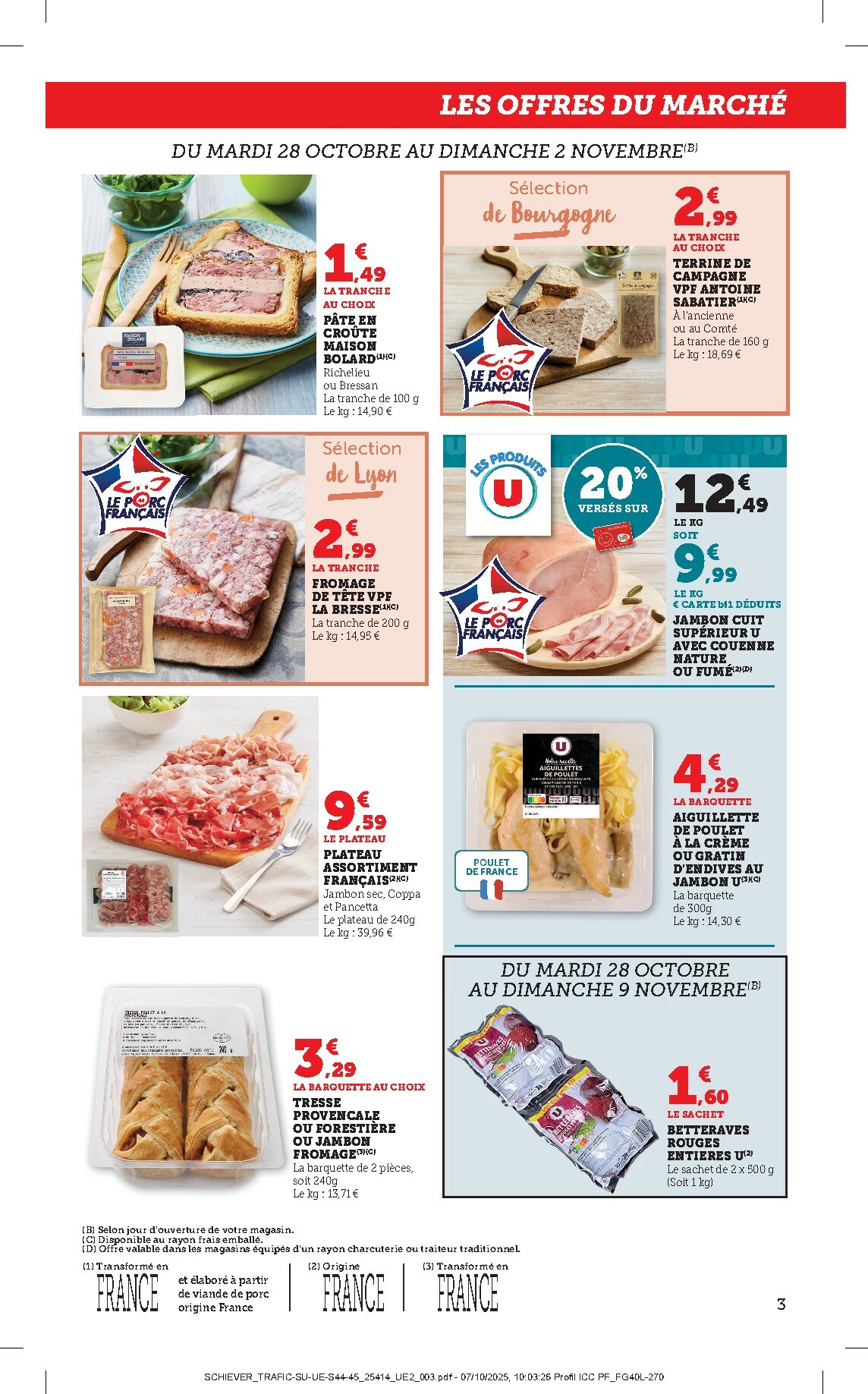 bi1 - Catalogue Bi1 valable du 28/10 au 09/11 - page: 3