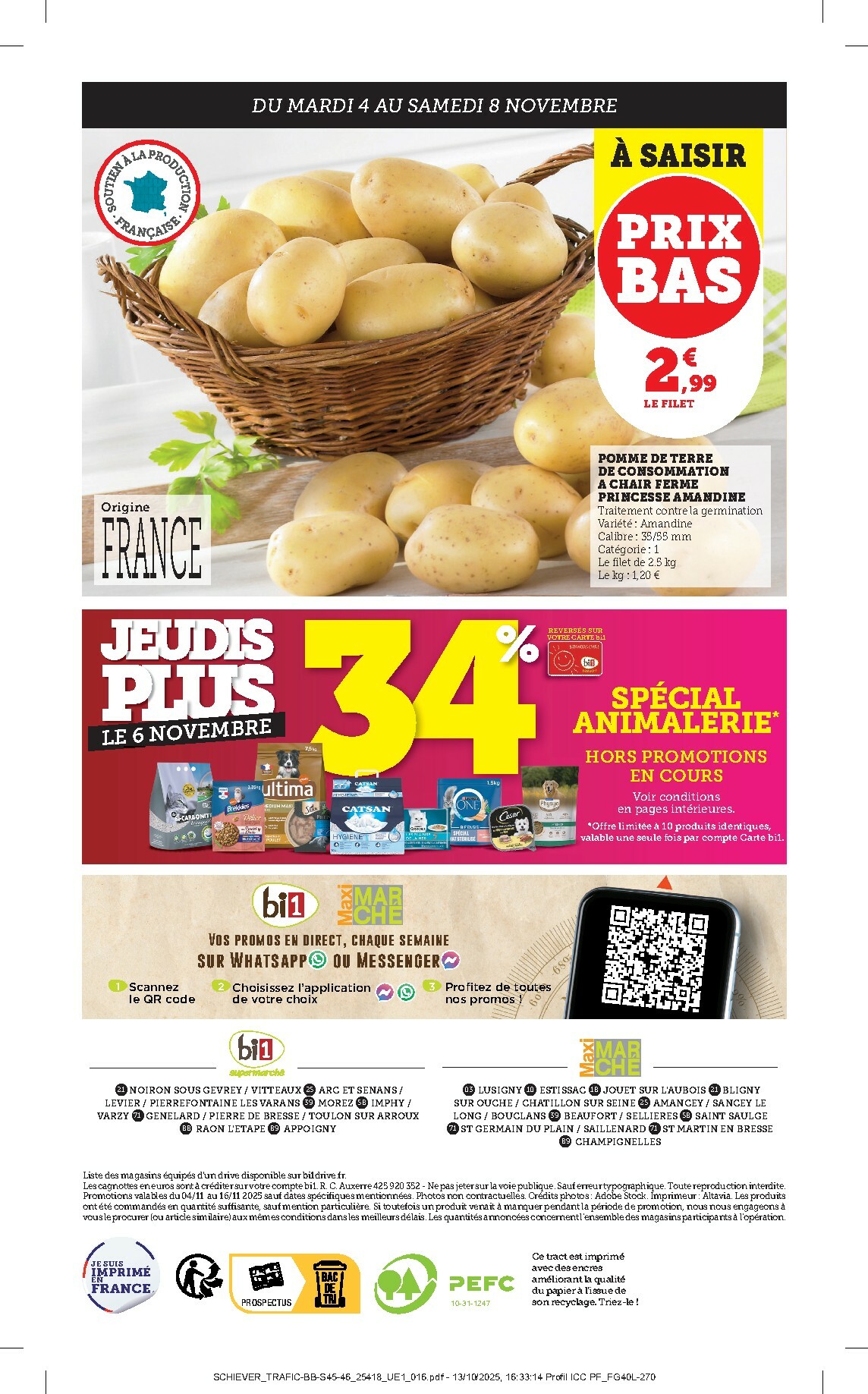 bi1 - Catalogue Bi1 valable du 04/11 au 16/11 - page: 16