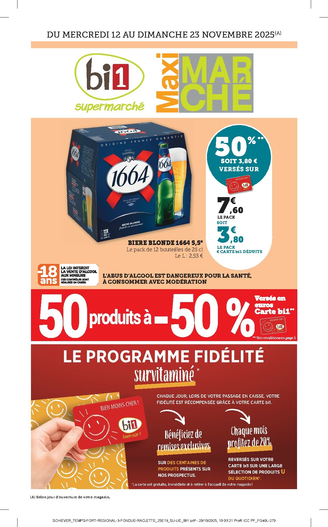 bi1 - Catalogue Bi1 valable du 11/11 au 23/11