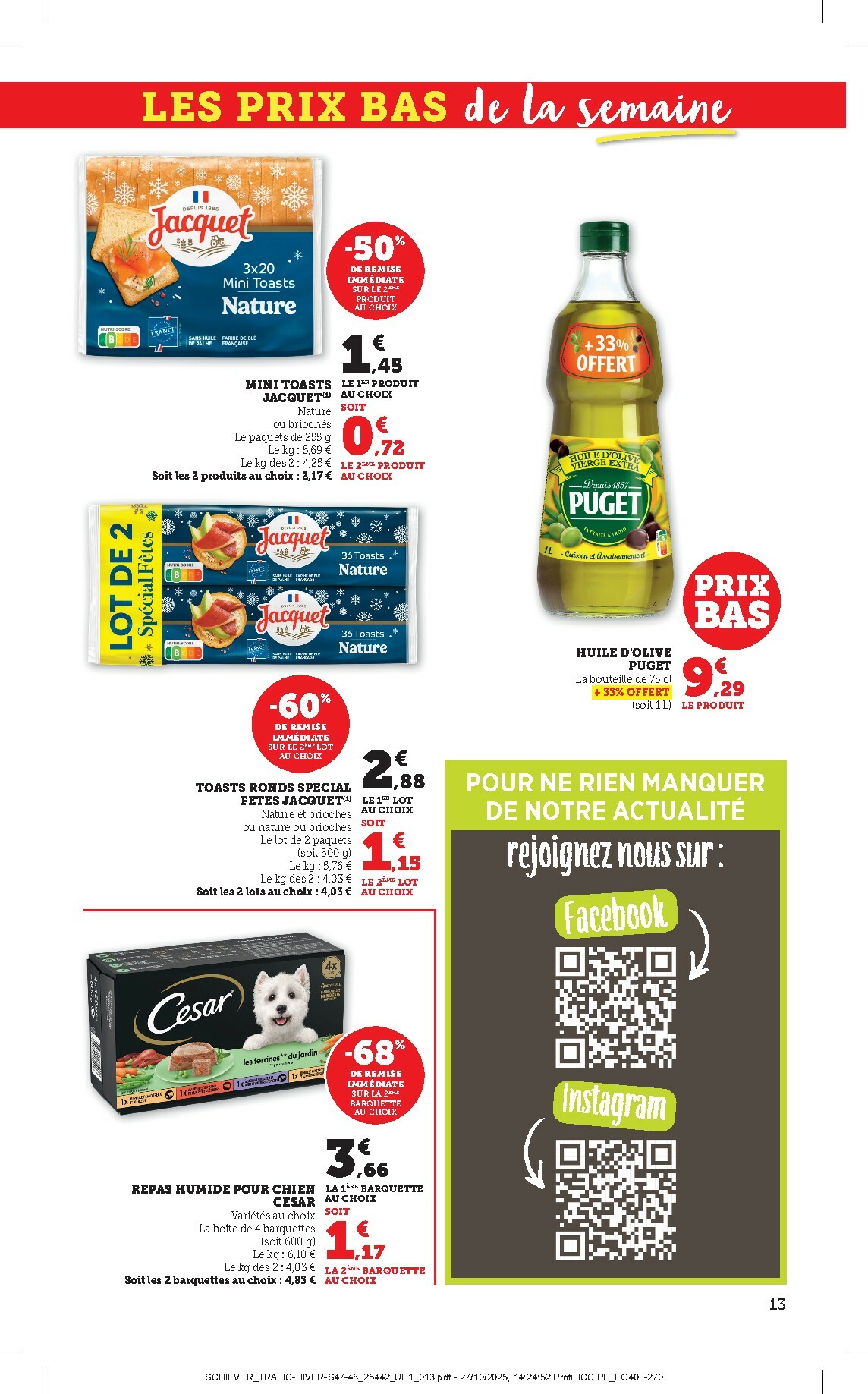 bi1 - Catalogue Bi1 valable du 18/11 au 30/11 - page: 13