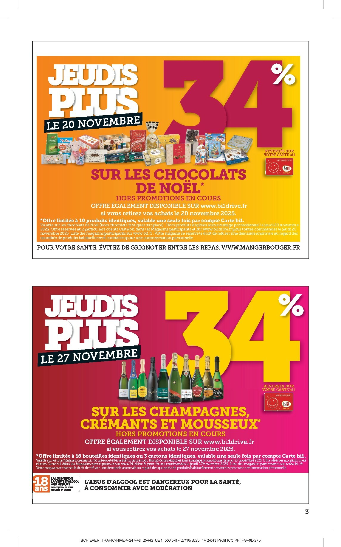 bi1 - Catalogue Bi1 valable du 18/11 au 30/11 - page: 3