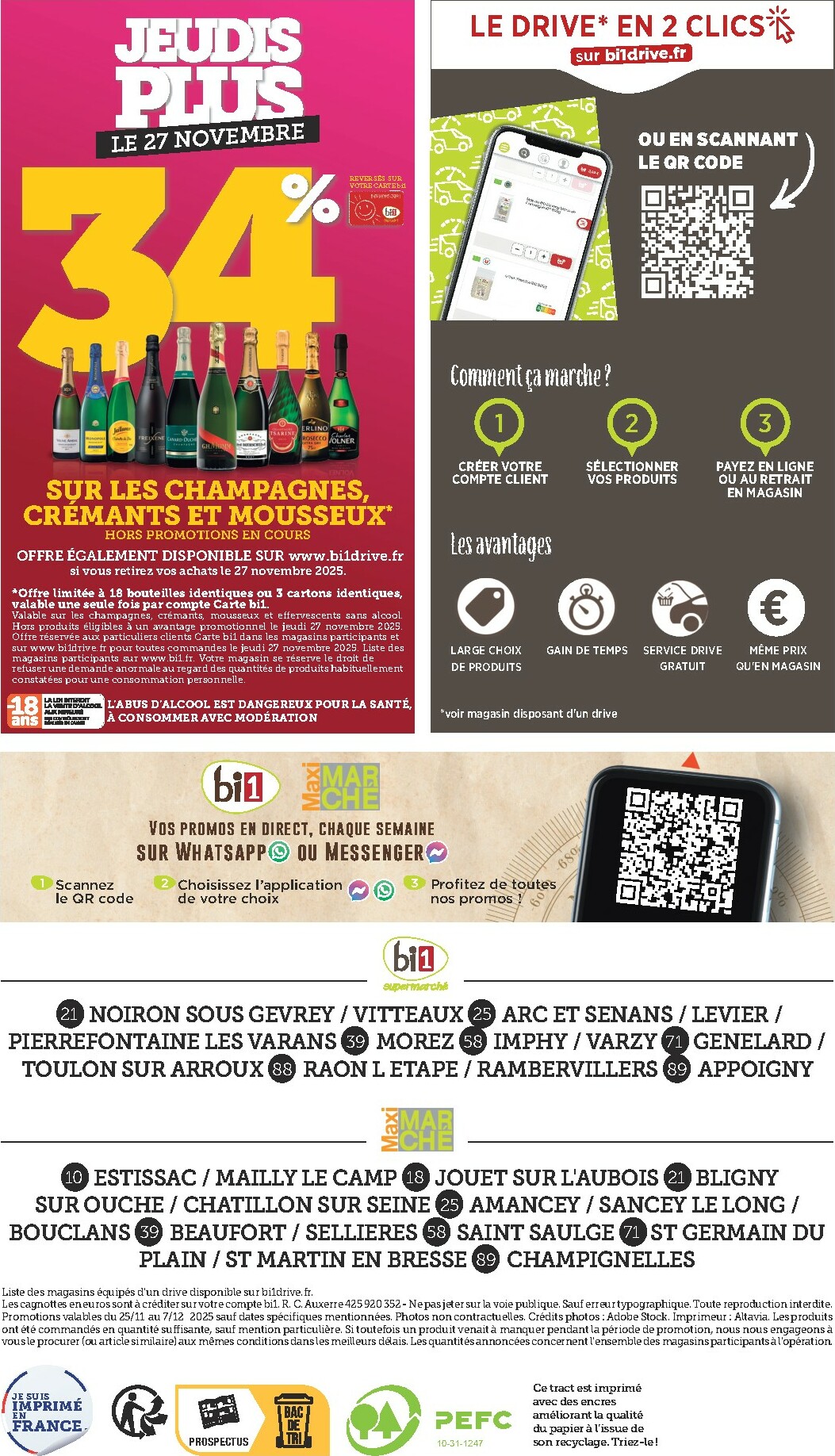 bi1 - Catalogue Bi1 valable du 25/11 au 07/12 - page: 2